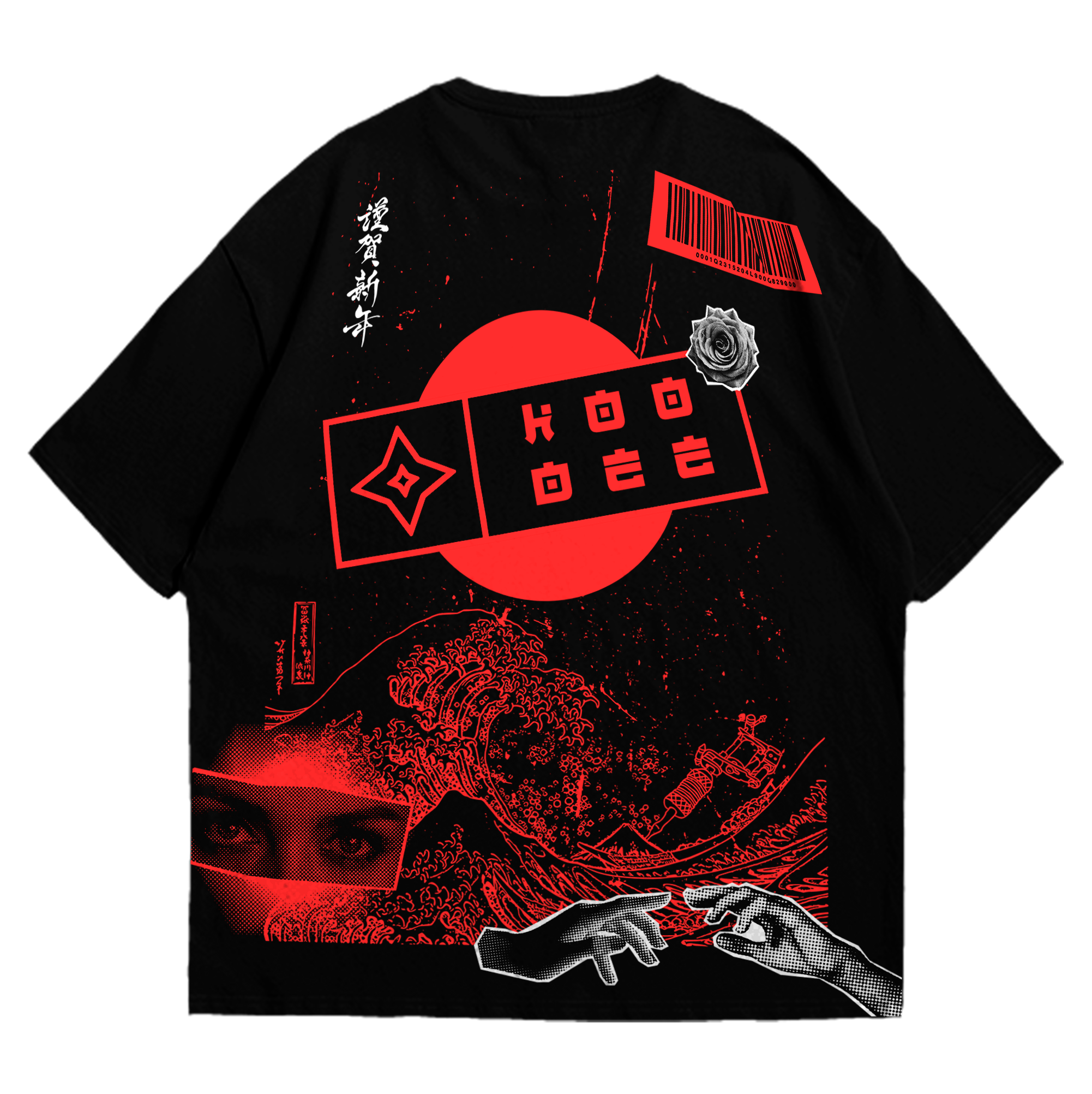 Playera oversize Tokyo