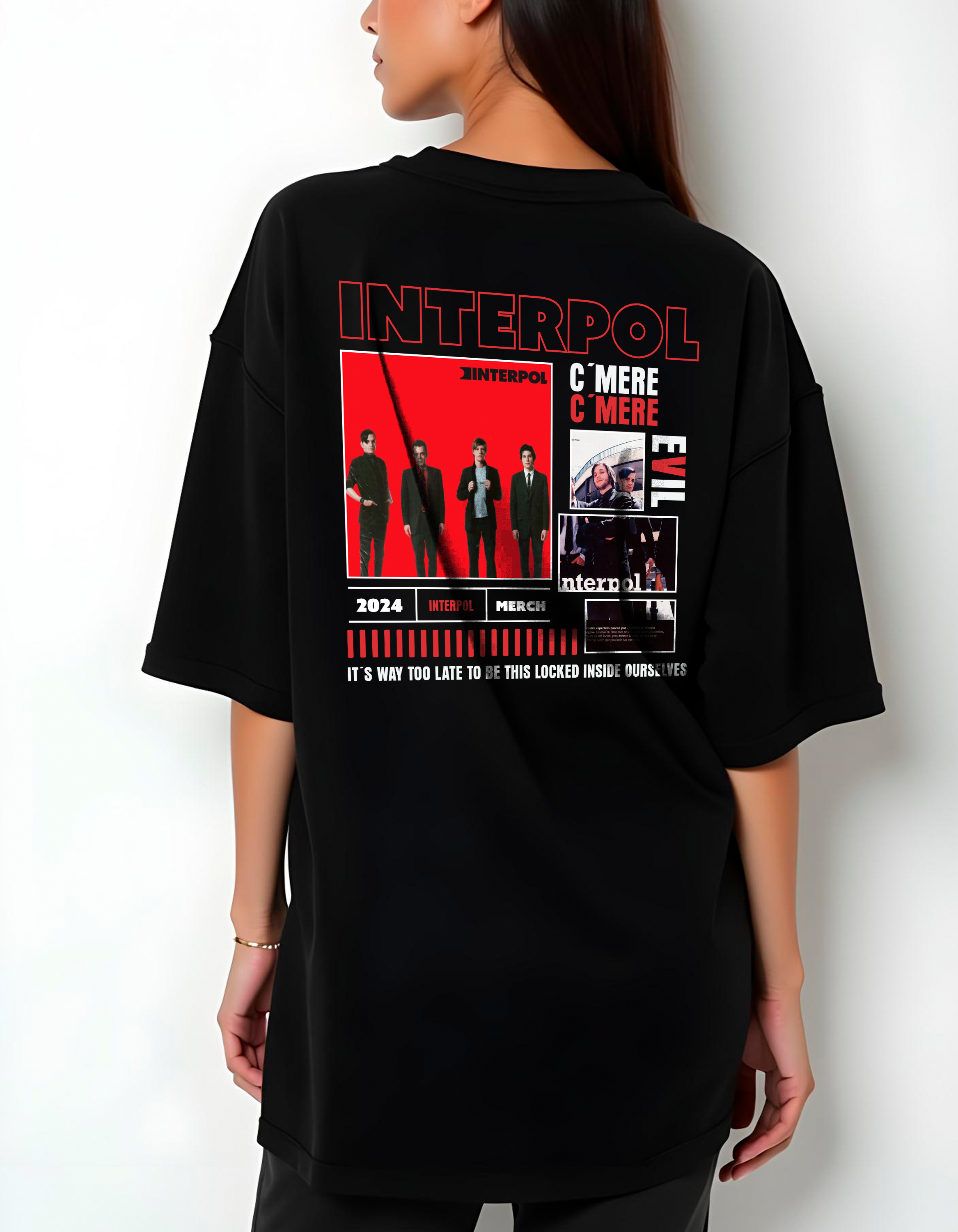 Playera oversize Interpol #1
