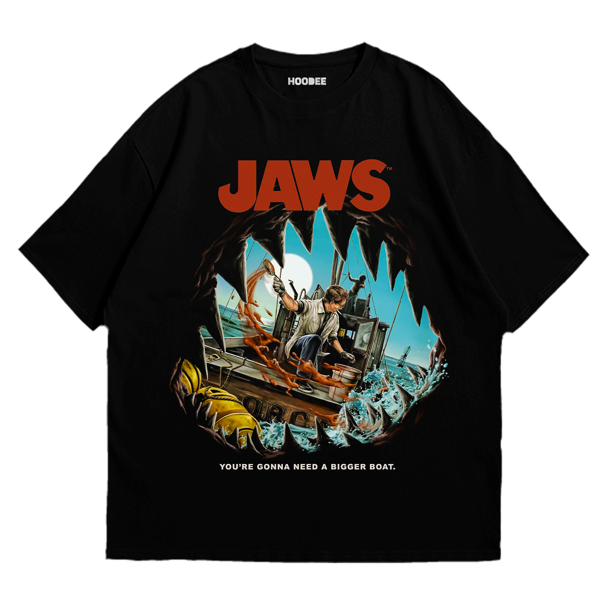 Playera oversize Jaws #1