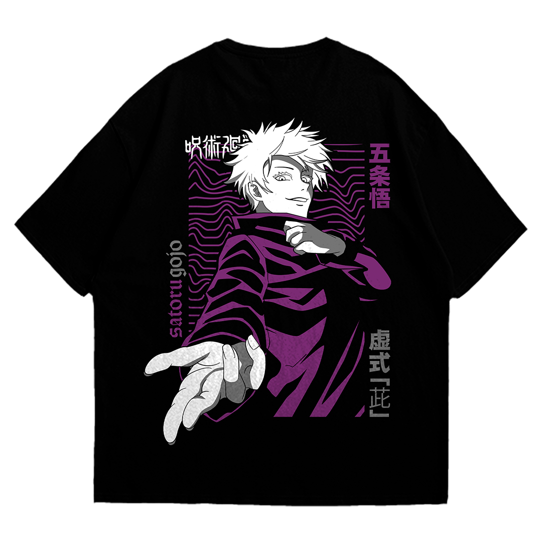 Playera oversize Jujutsu kaisen - Satoru gojō #6