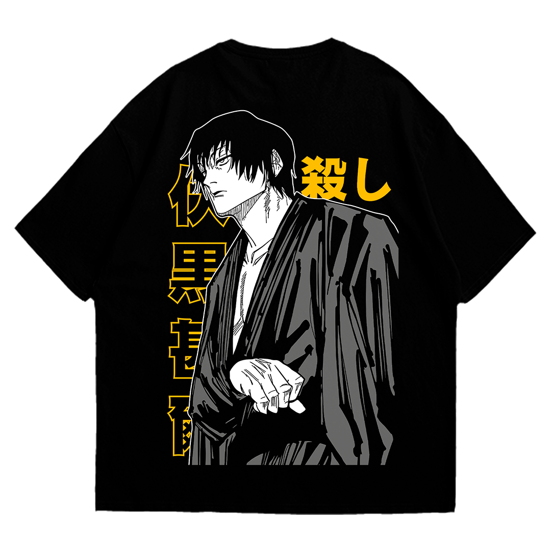 Playera oversize Jujutsu kaisen - Toji Fushiguro #1