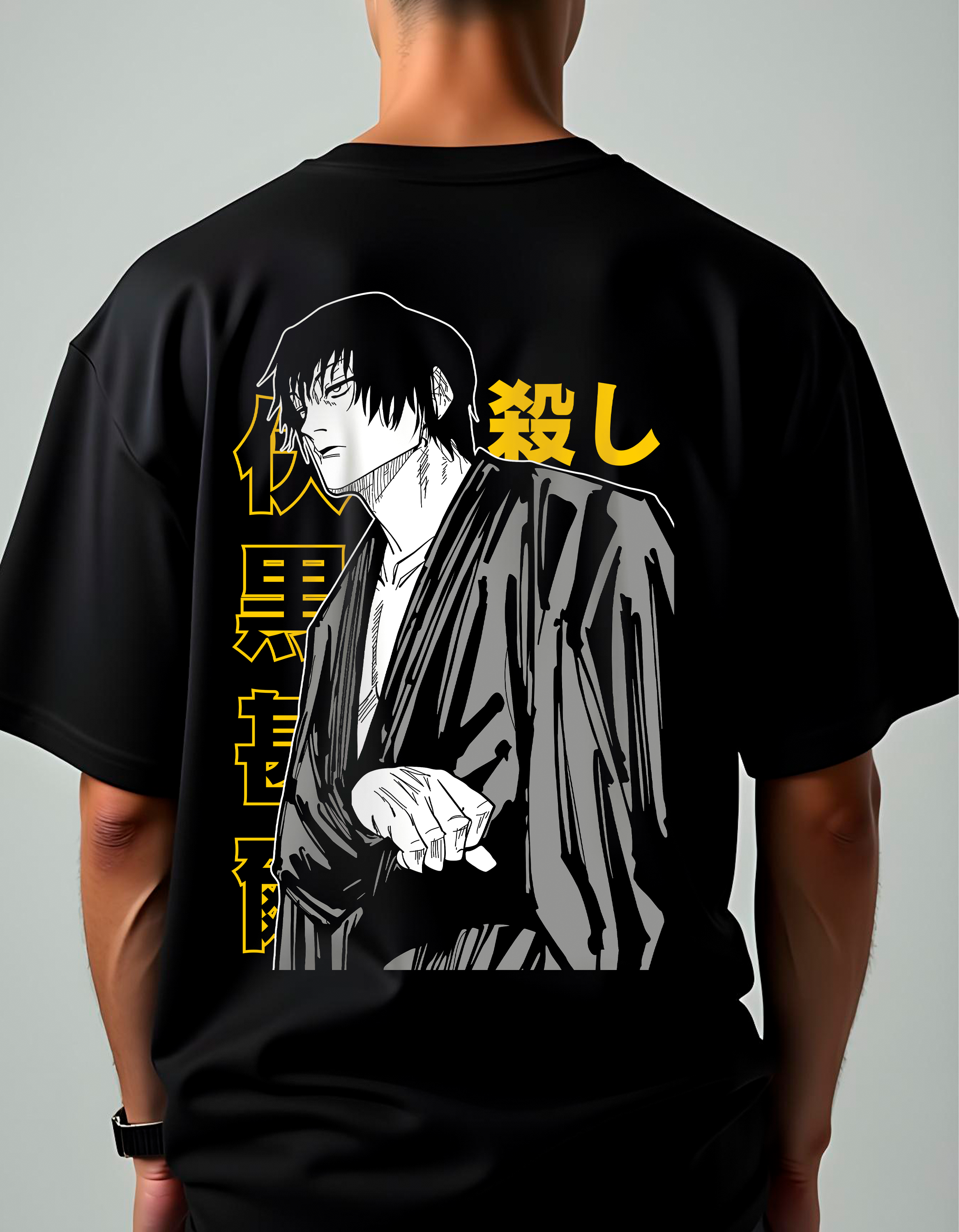Playera oversize Jujutsu kaisen - Toji Fushiguro #1