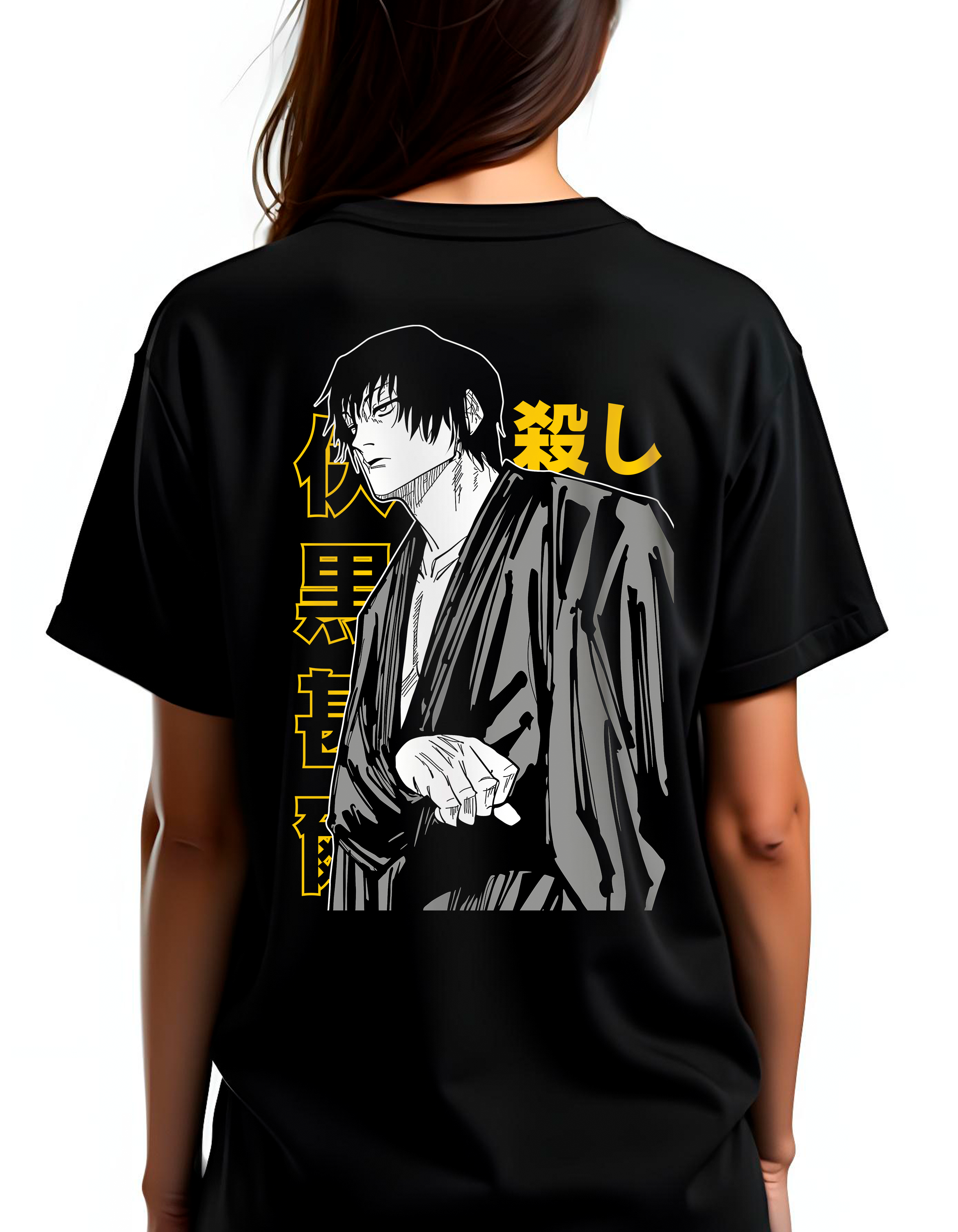 Playera oversize Jujutsu kaisen - Toji Fushiguro #1