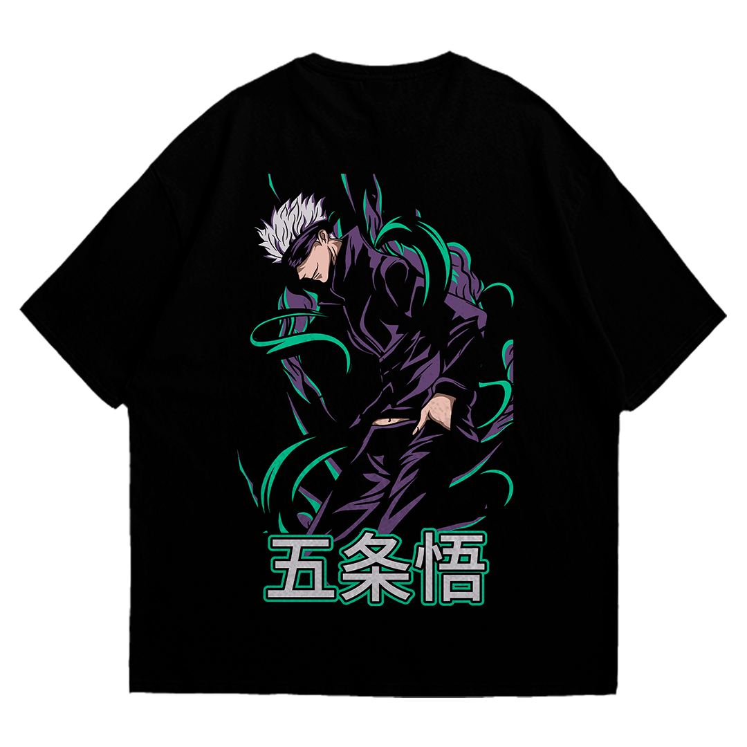 Playera oversize Jujutsu kaisen - Satoru gojō #5
