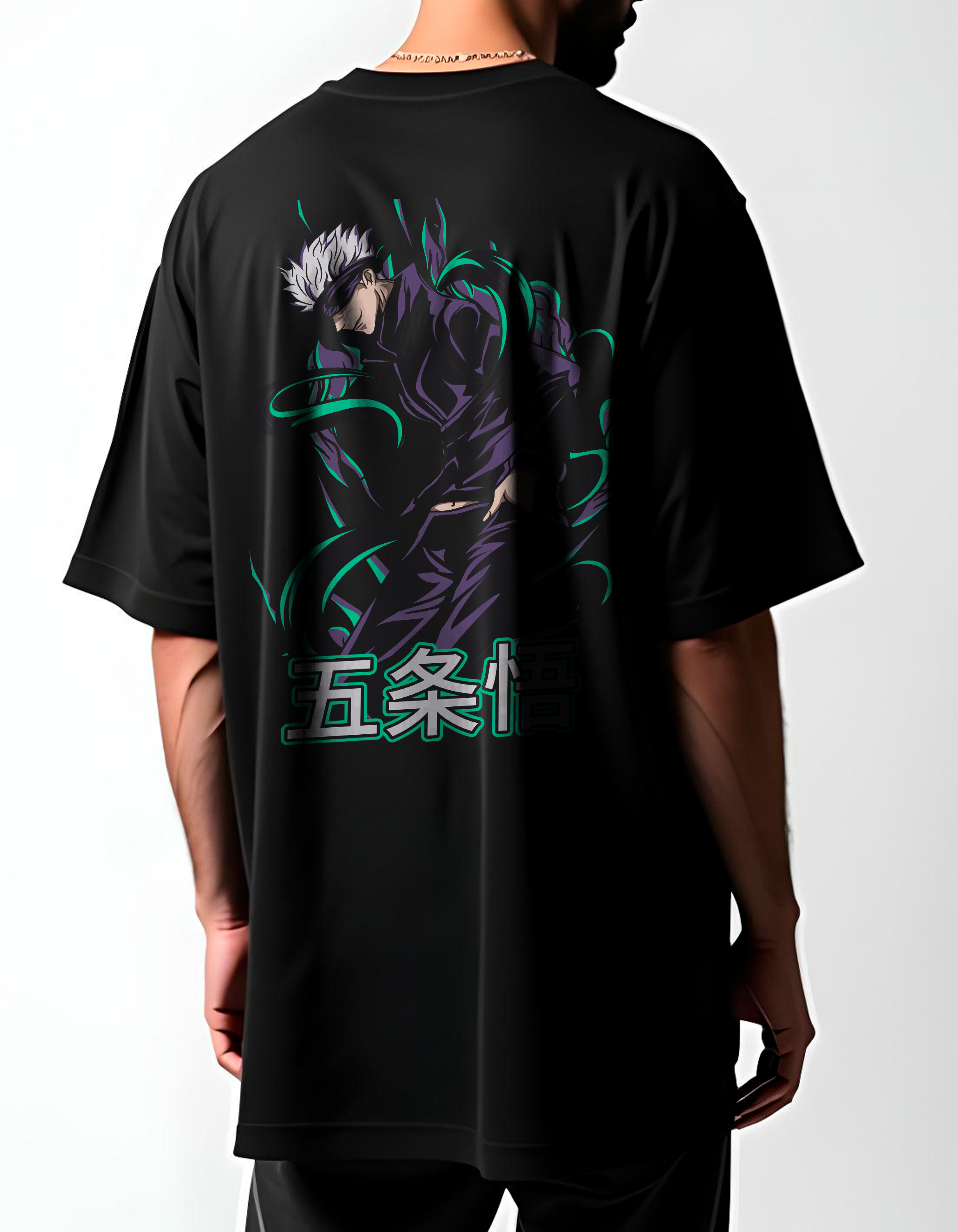 Playera oversize Jujutsu kaisen - Satoru gojō #5