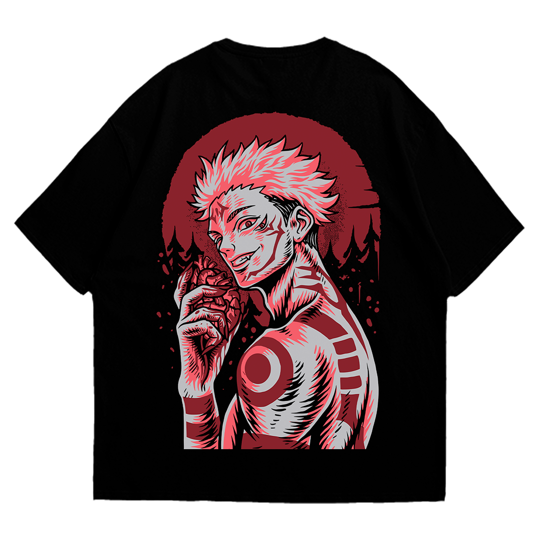 Playera oversize Jujutsu kaisen - Yuji Itadori #1