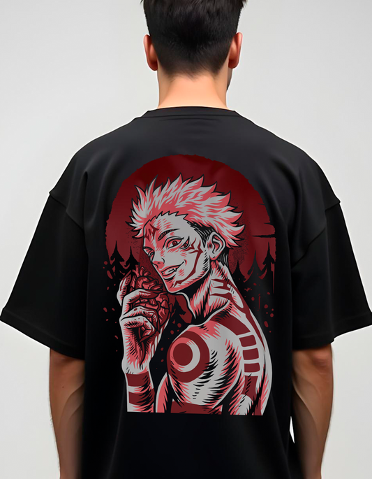 Playera oversize Jujutsu kaisen - Yuji Itadori #1