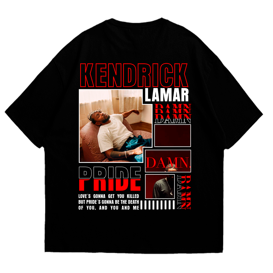 Playera oversize Kendrick Lamar #1