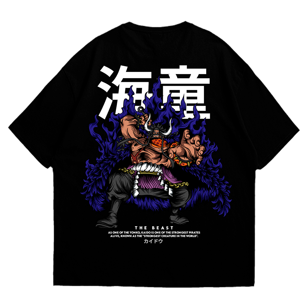 Playera oversize One piece - Kaido #1