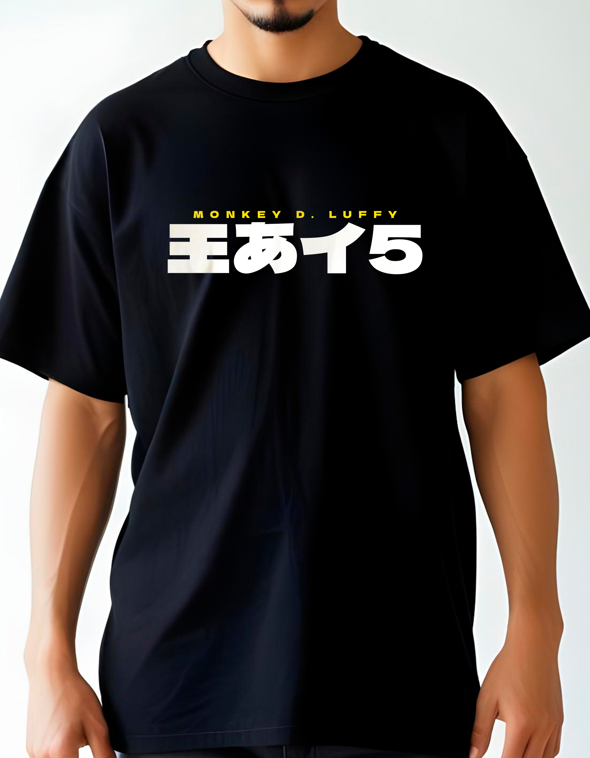 Playera oversize One piece - Luffy Gear 5 #2