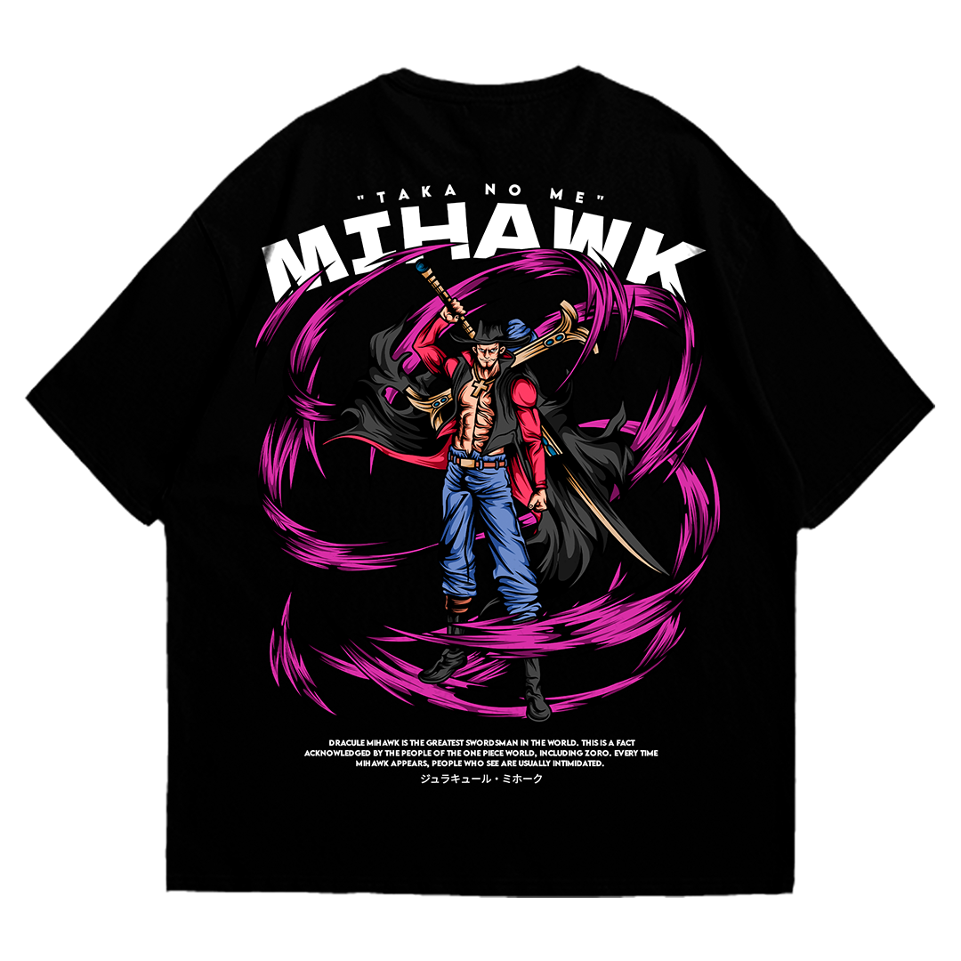 Playera oversize One piece - Mihawk #1