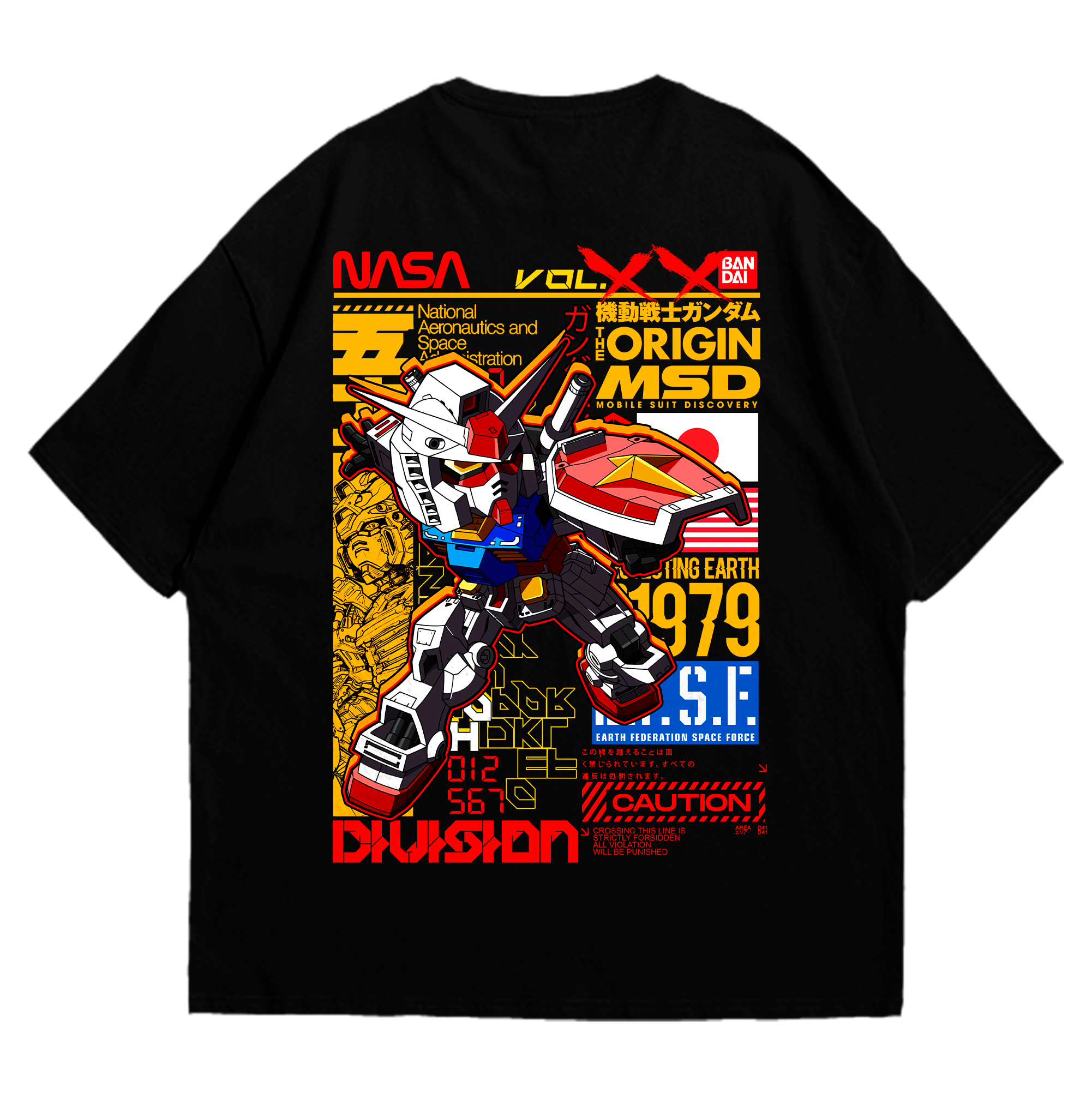 Playera oversize NAS