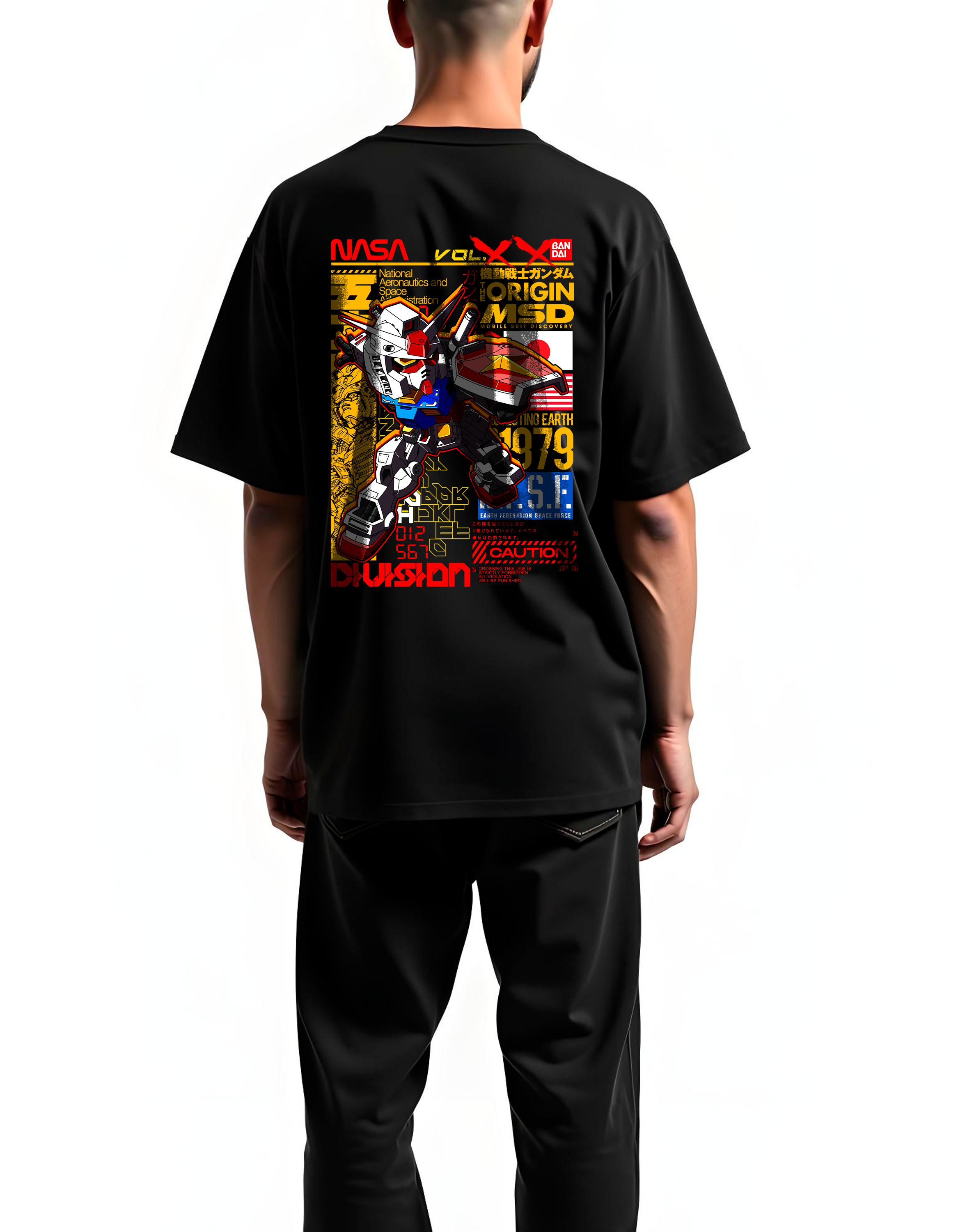 Playera oversize NAS