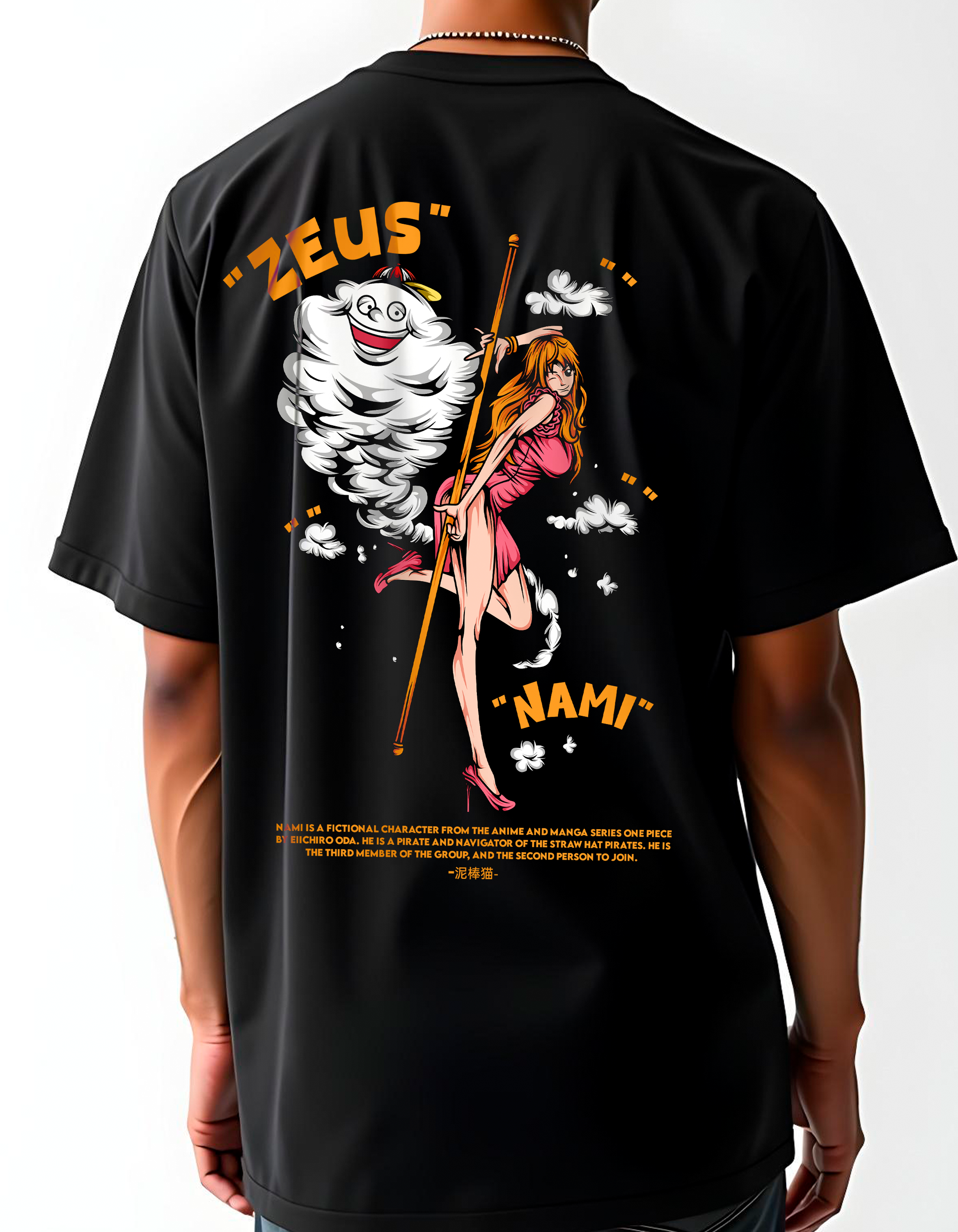 Playera oversize One piece - Nami #1