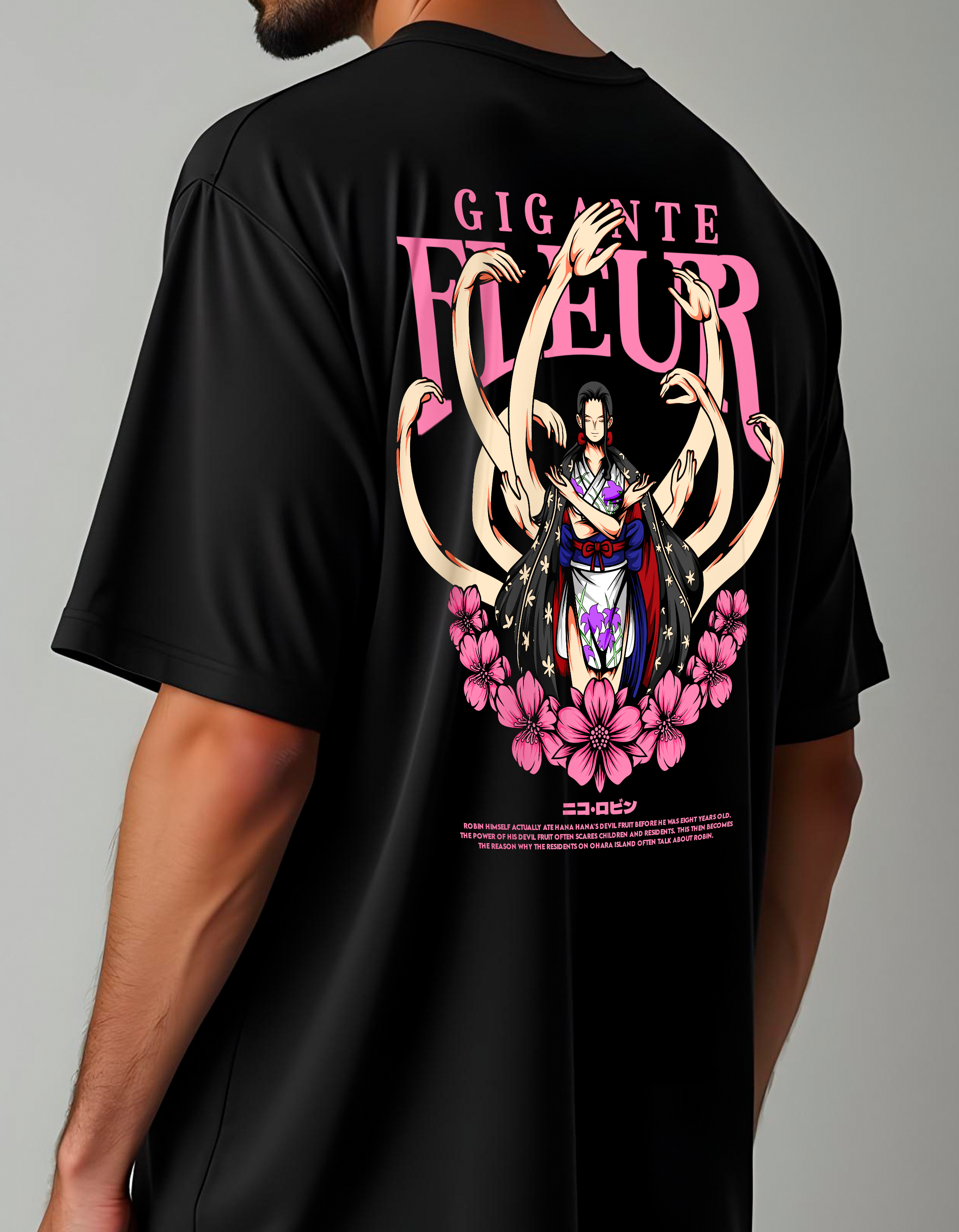 Playera oversize One piece - Nico Robin #1