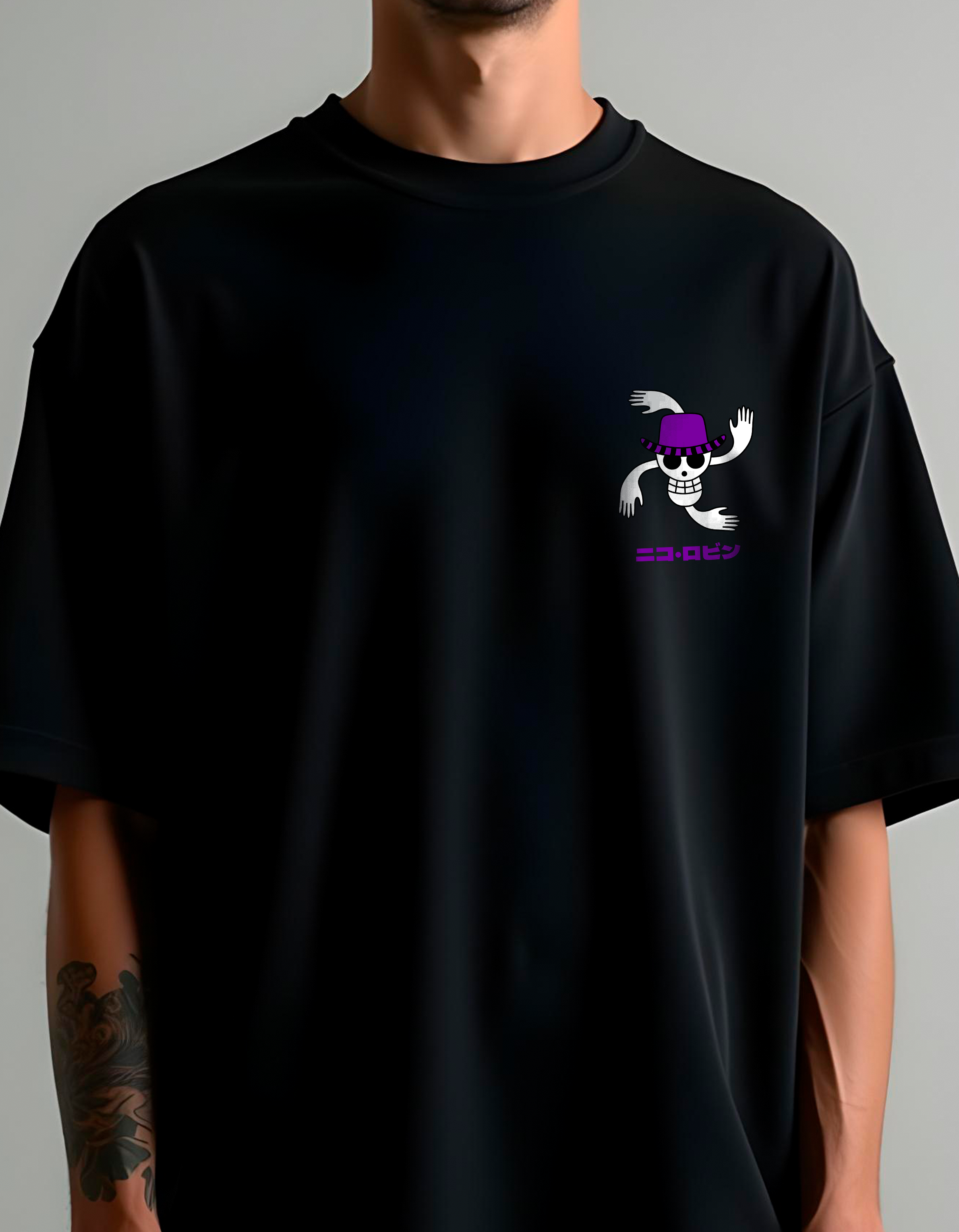 Playera oversize One piece - Nico Robin #1