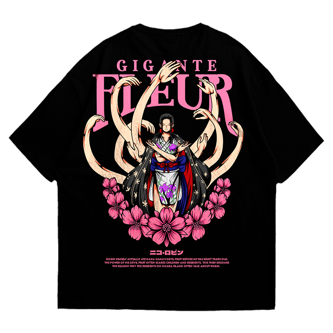 Playera oversize One piece - Nico Robin #1