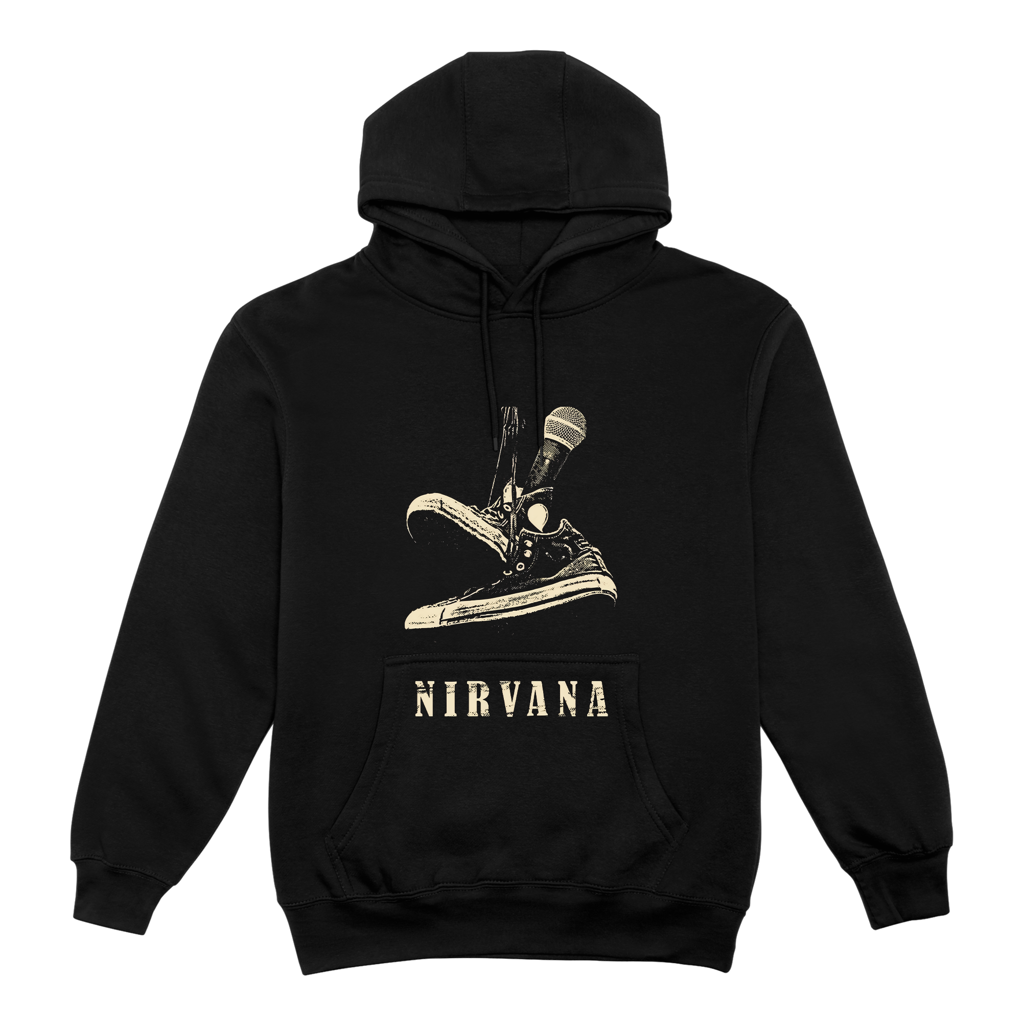 Hoodie de Nirvana negro