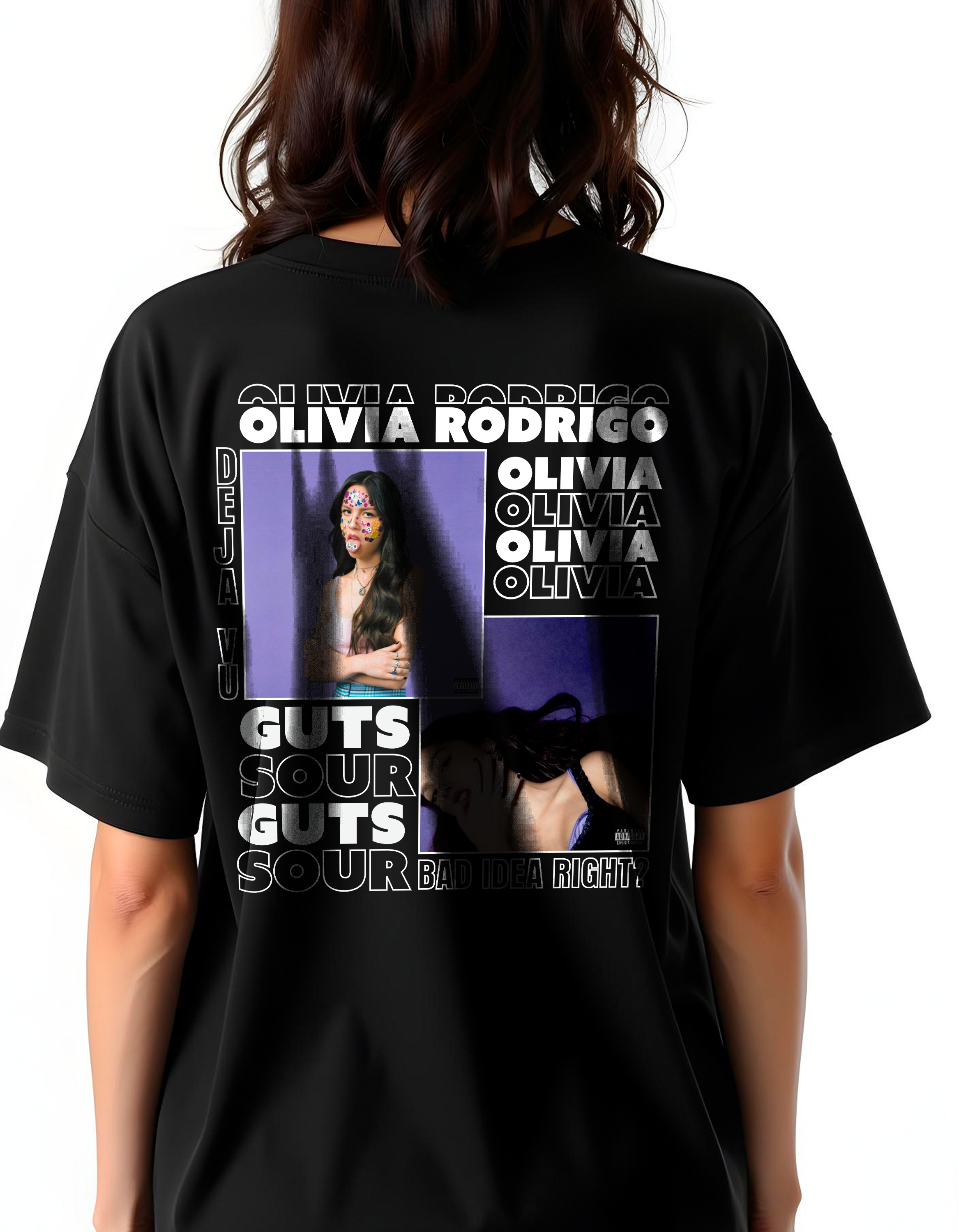 Playera oversize Olivia Rodrigo #3