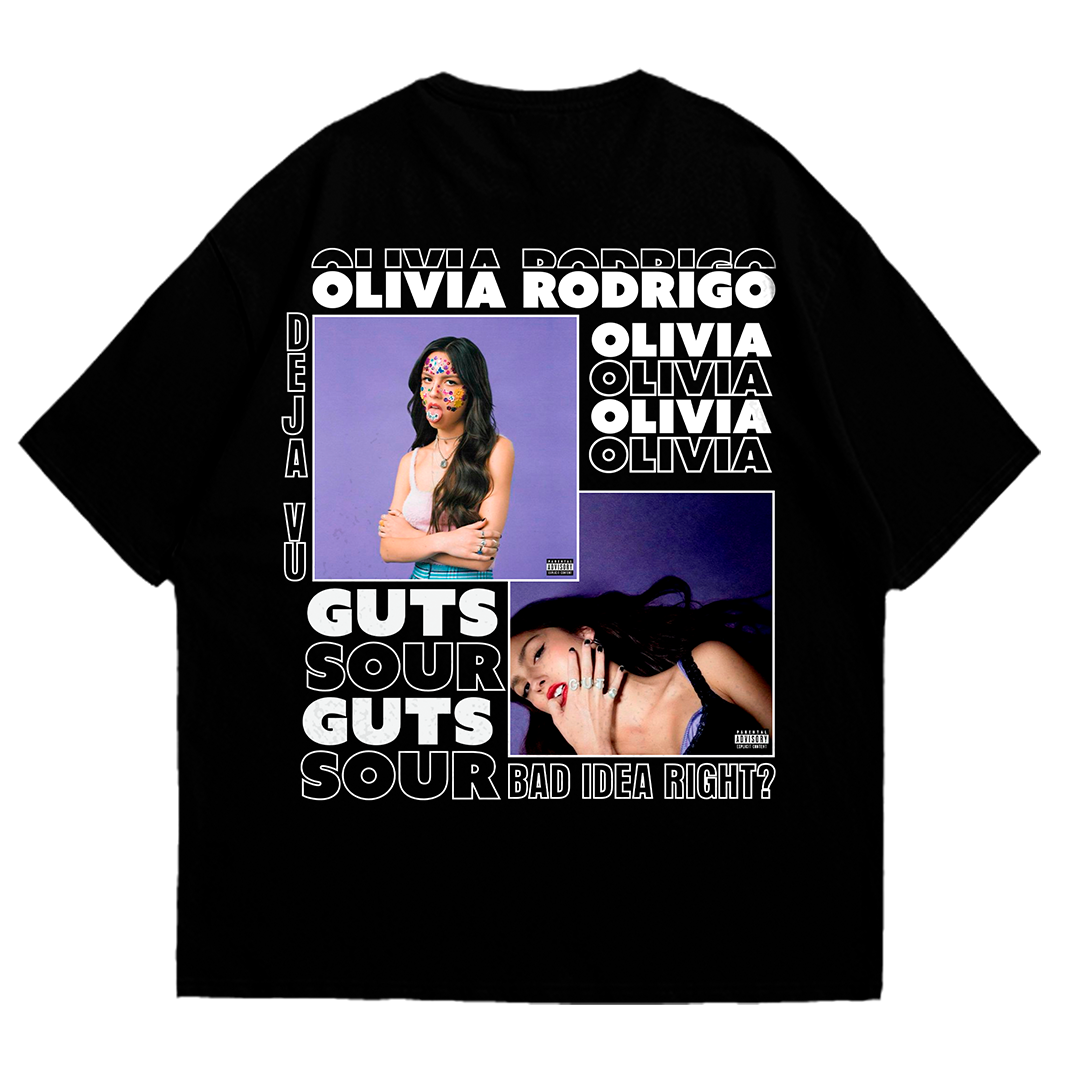 Playera oversize Olivia Rodrigo #3
