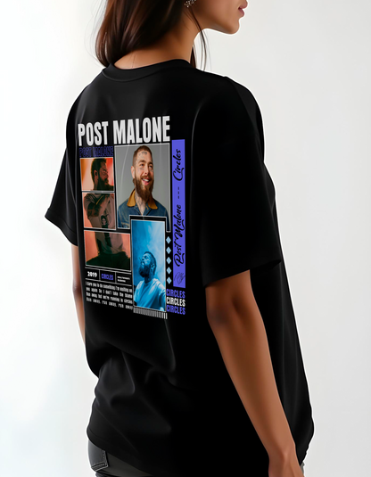 Playera oversize Post Malone #8