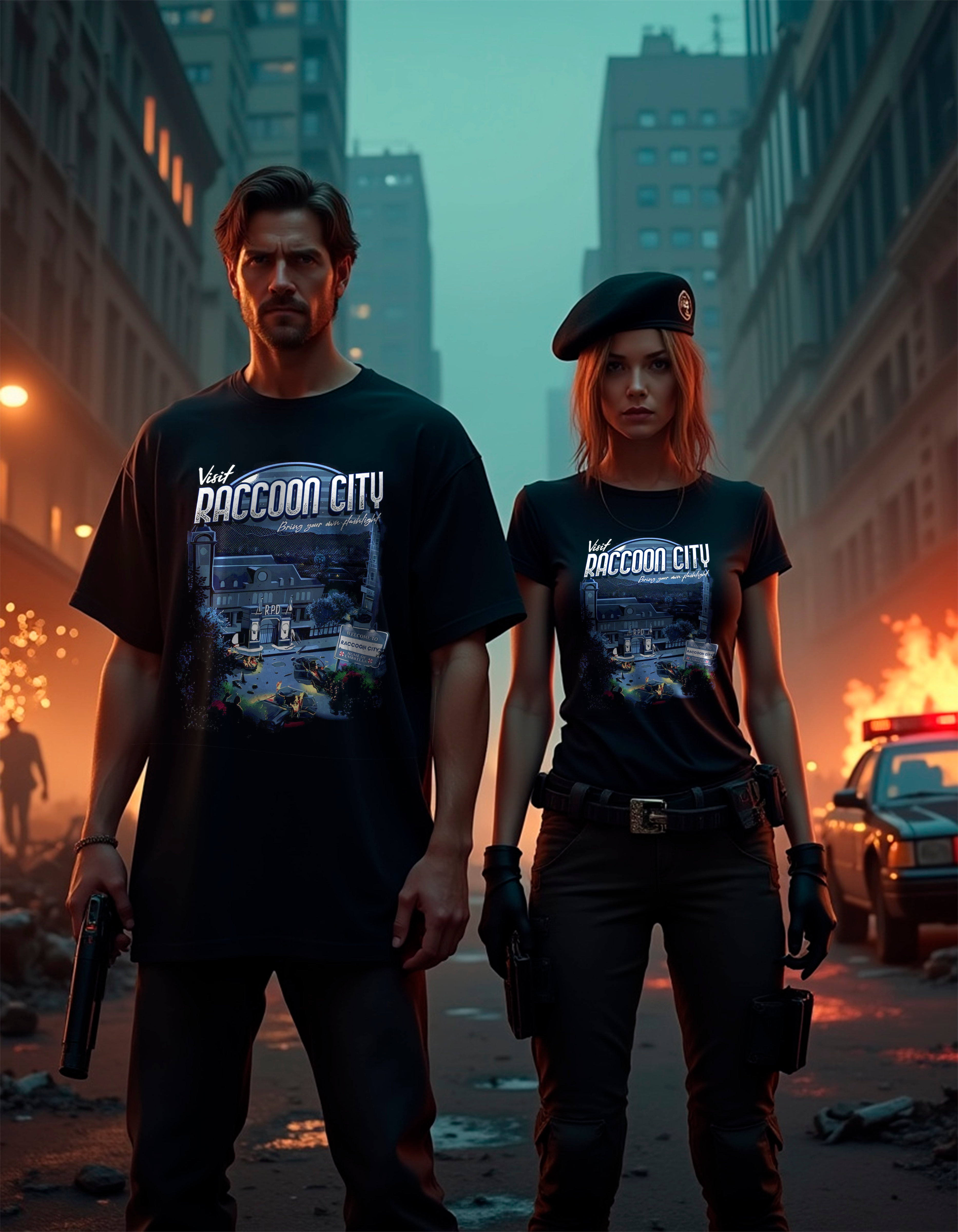 Player oversize Resident Evil #2 - Welcome To Racoon City