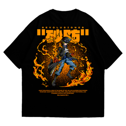 Playera oversize One piece - Sabo #1