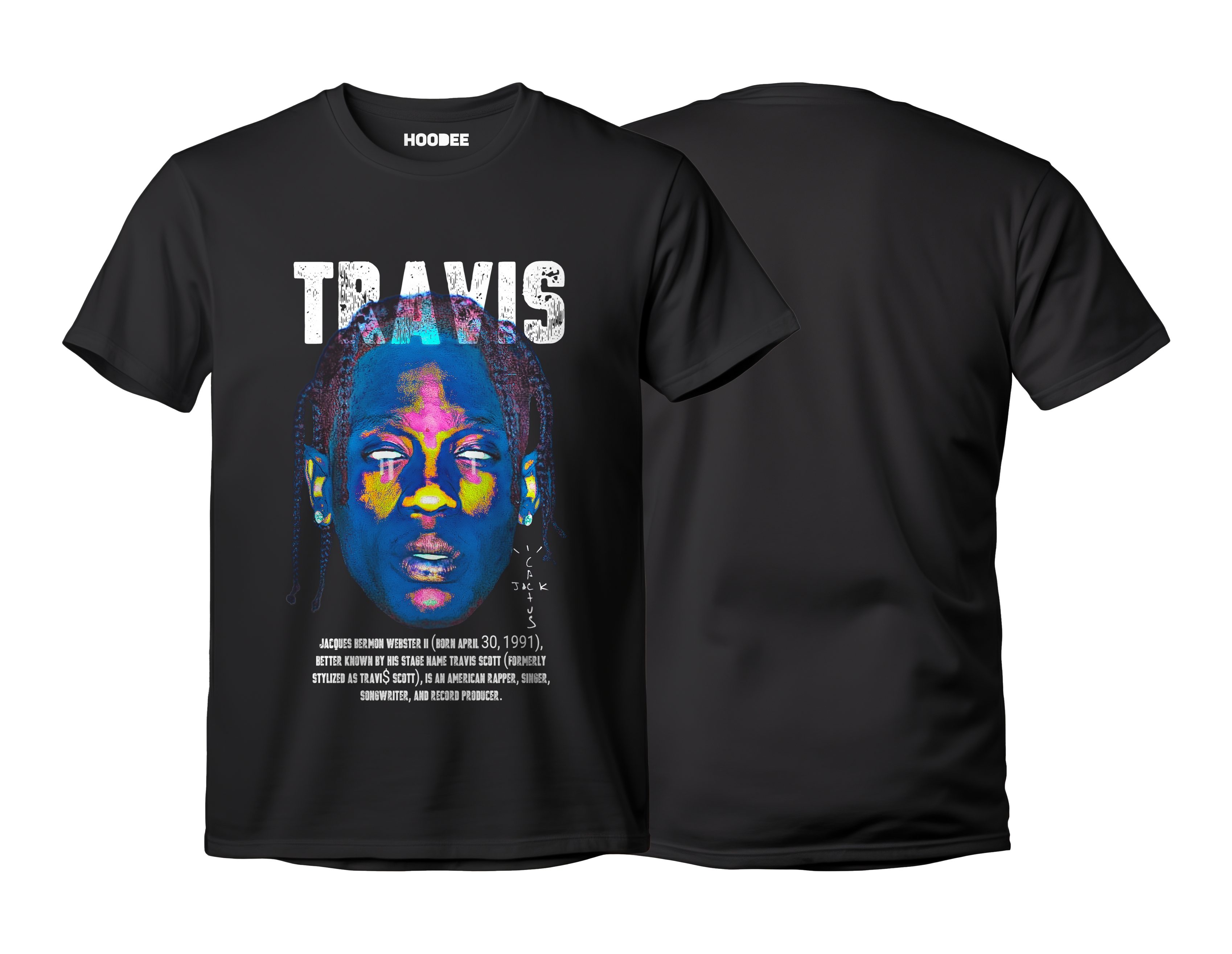 Playera Travis Scott Head