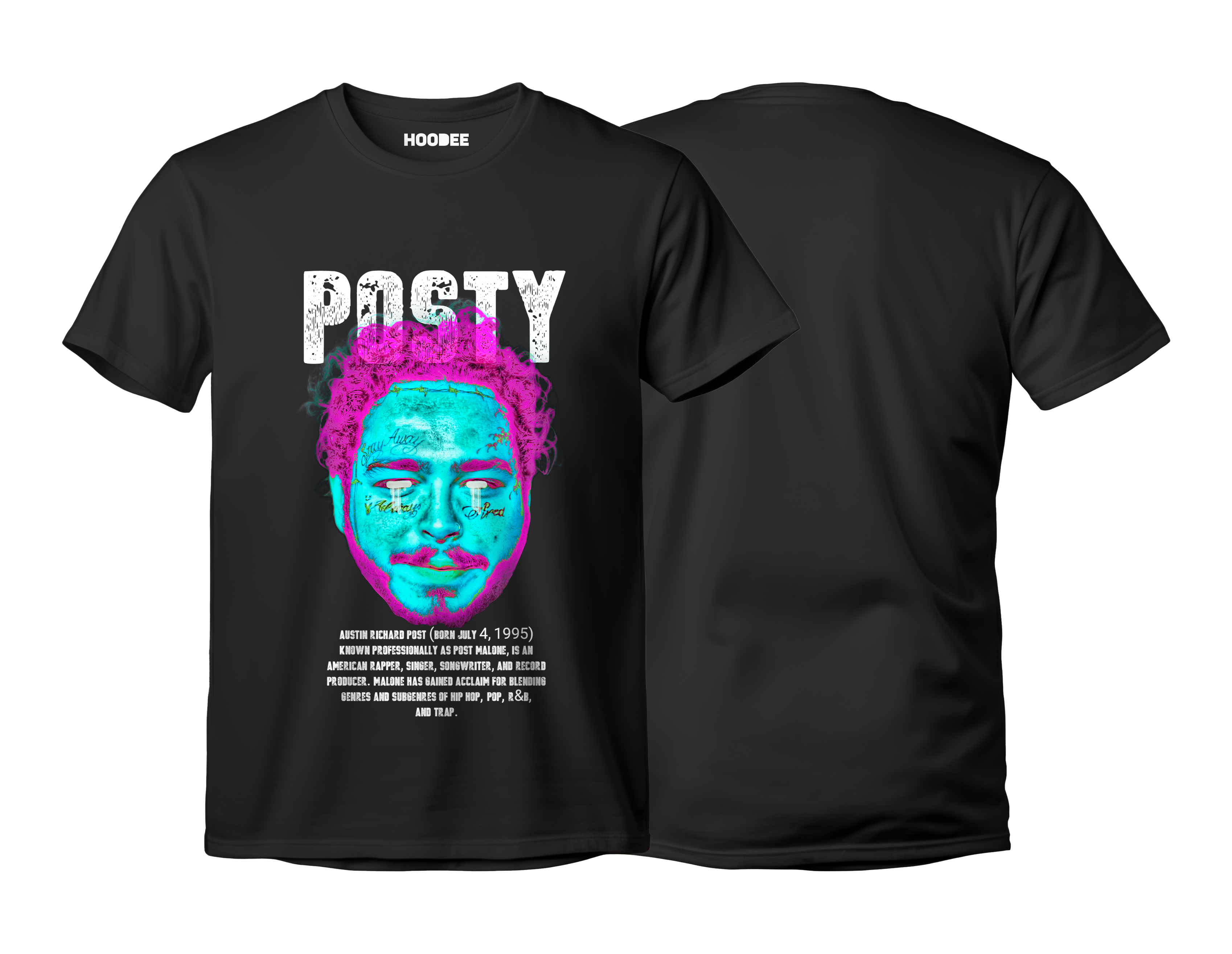 Playera Post malone head