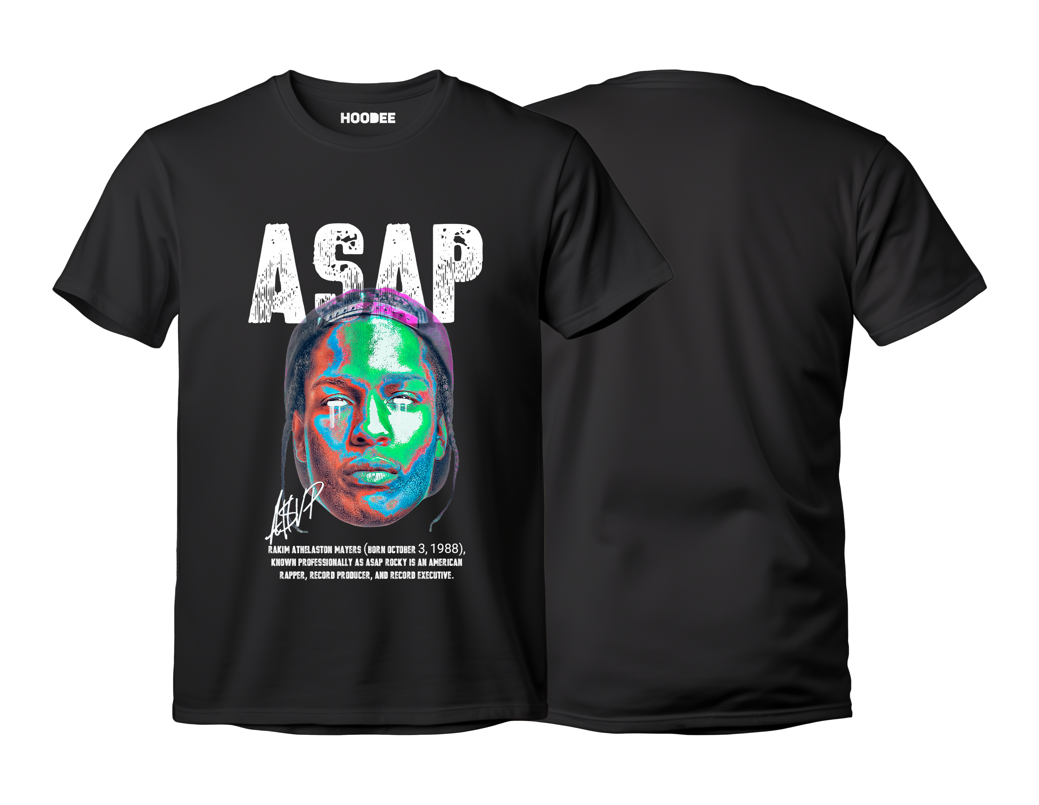 Playera Asap Rocky Head