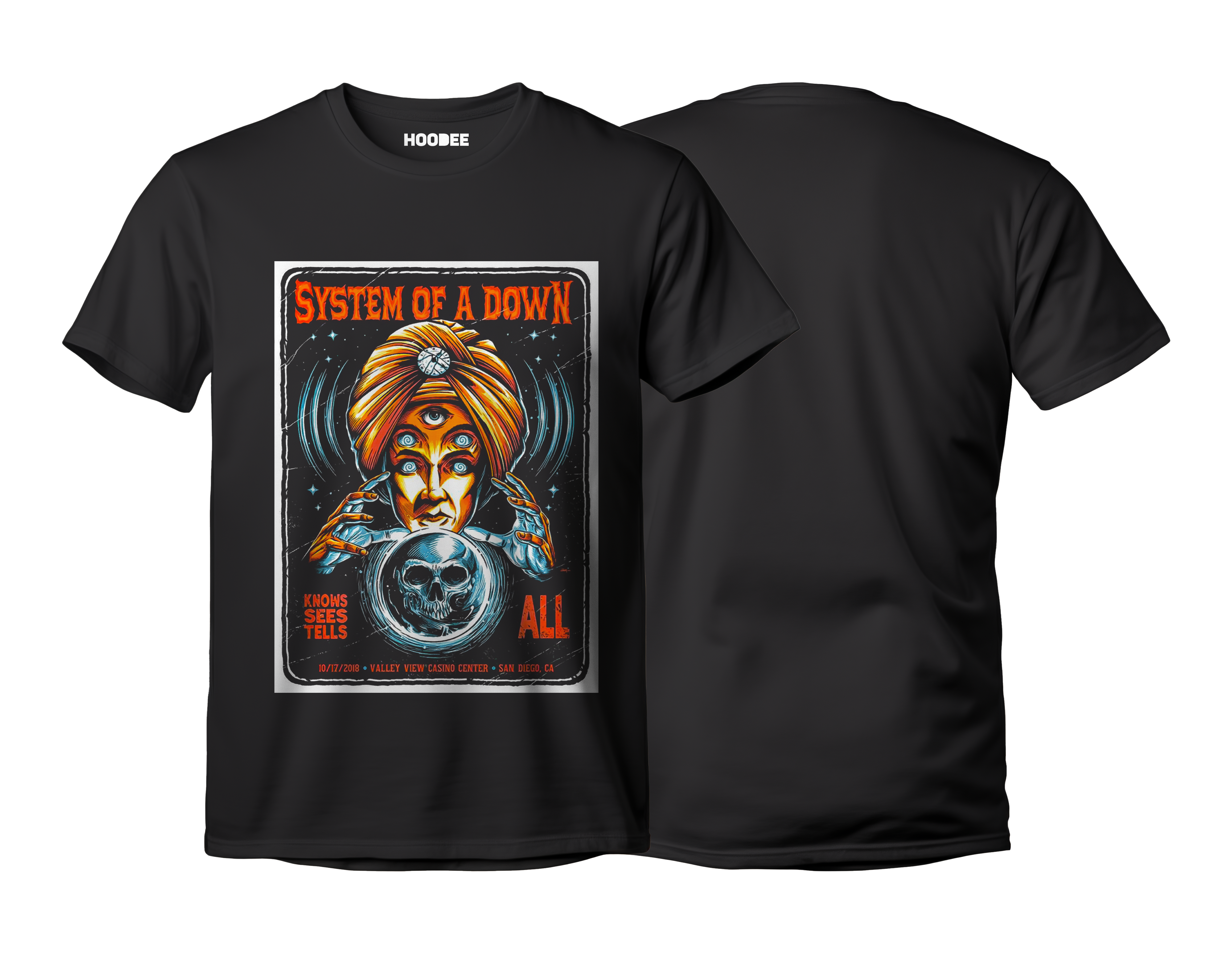 Playera System of a down #1