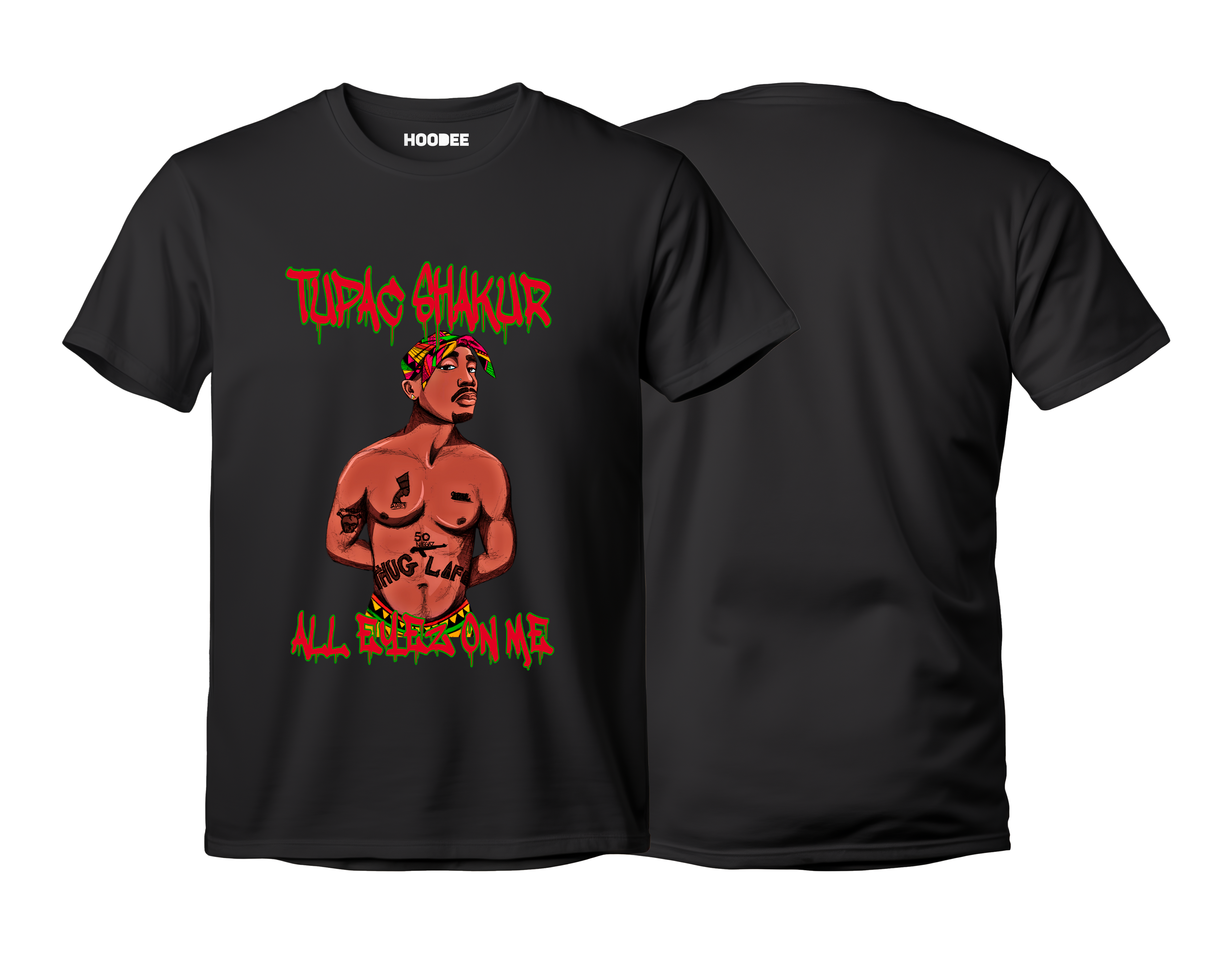 Player oversize - Tupac Shakur #28