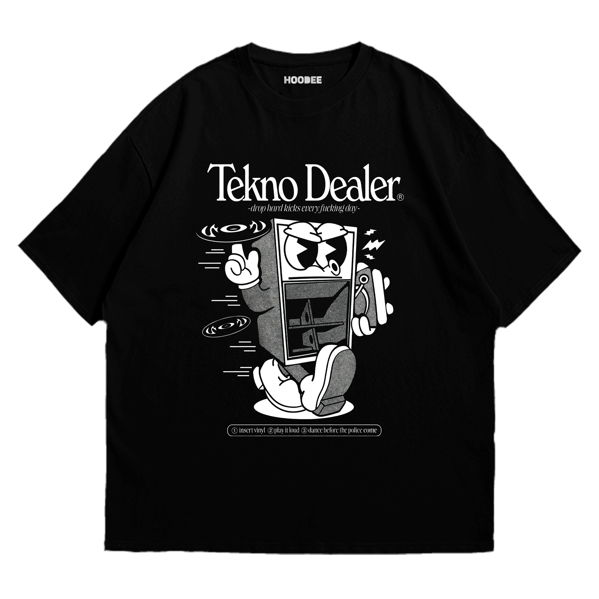 Playera oversize Tekno Dealer