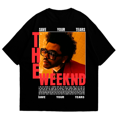 Playera oversize The weeknd #3