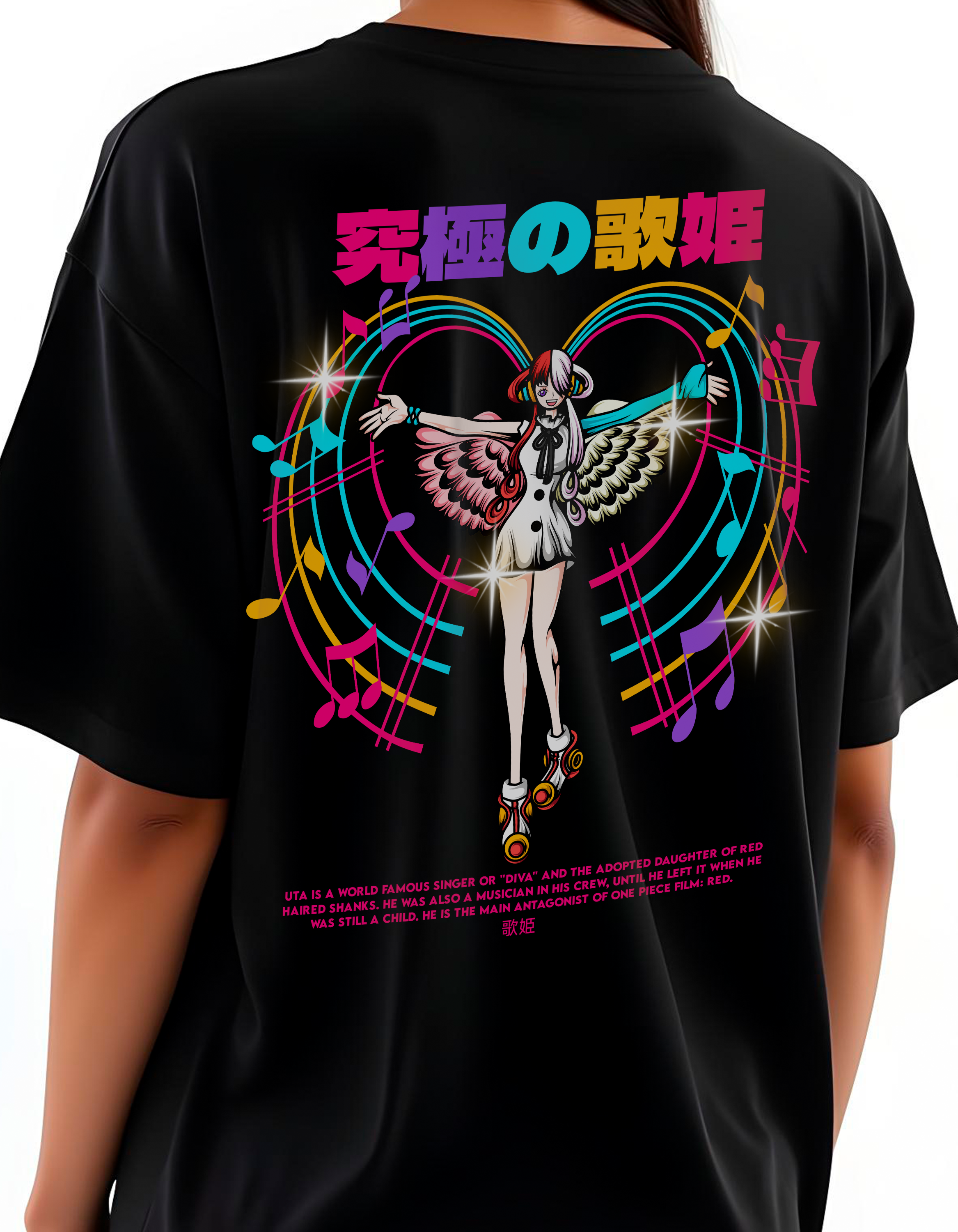Playera oversize One piece - Uta #1