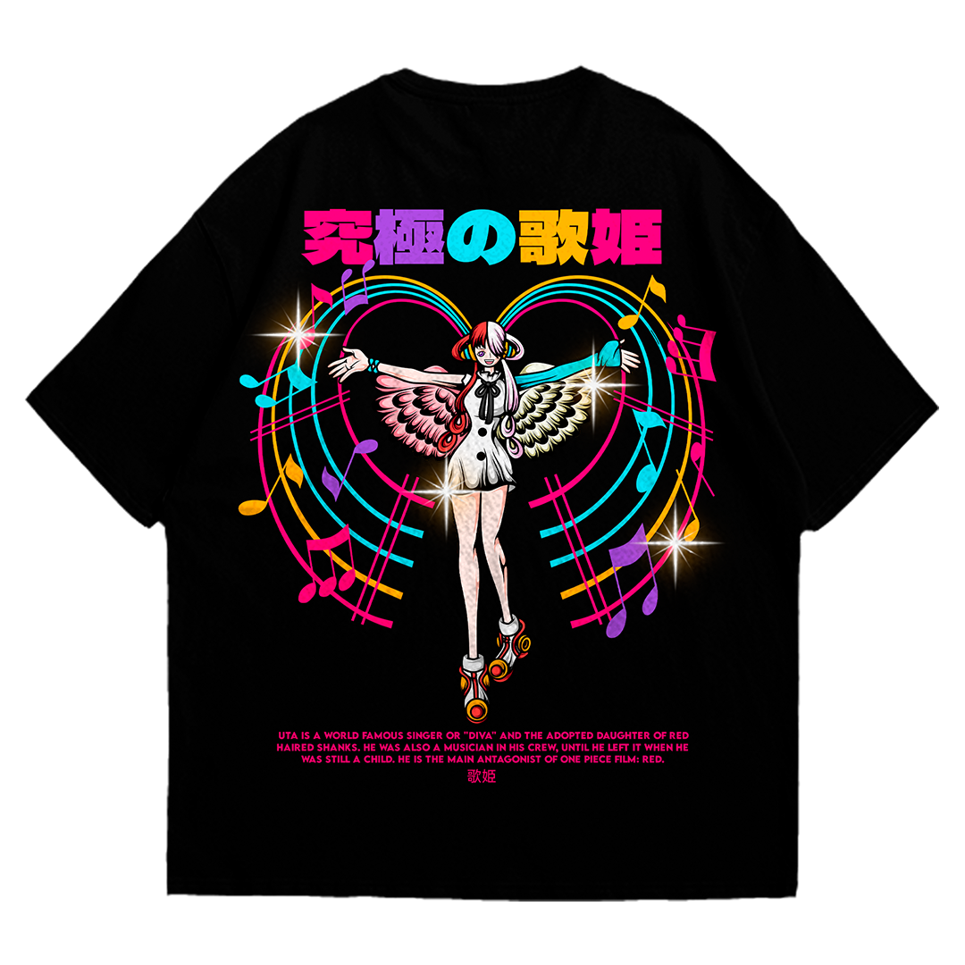 Playera oversize One piece - Uta #1