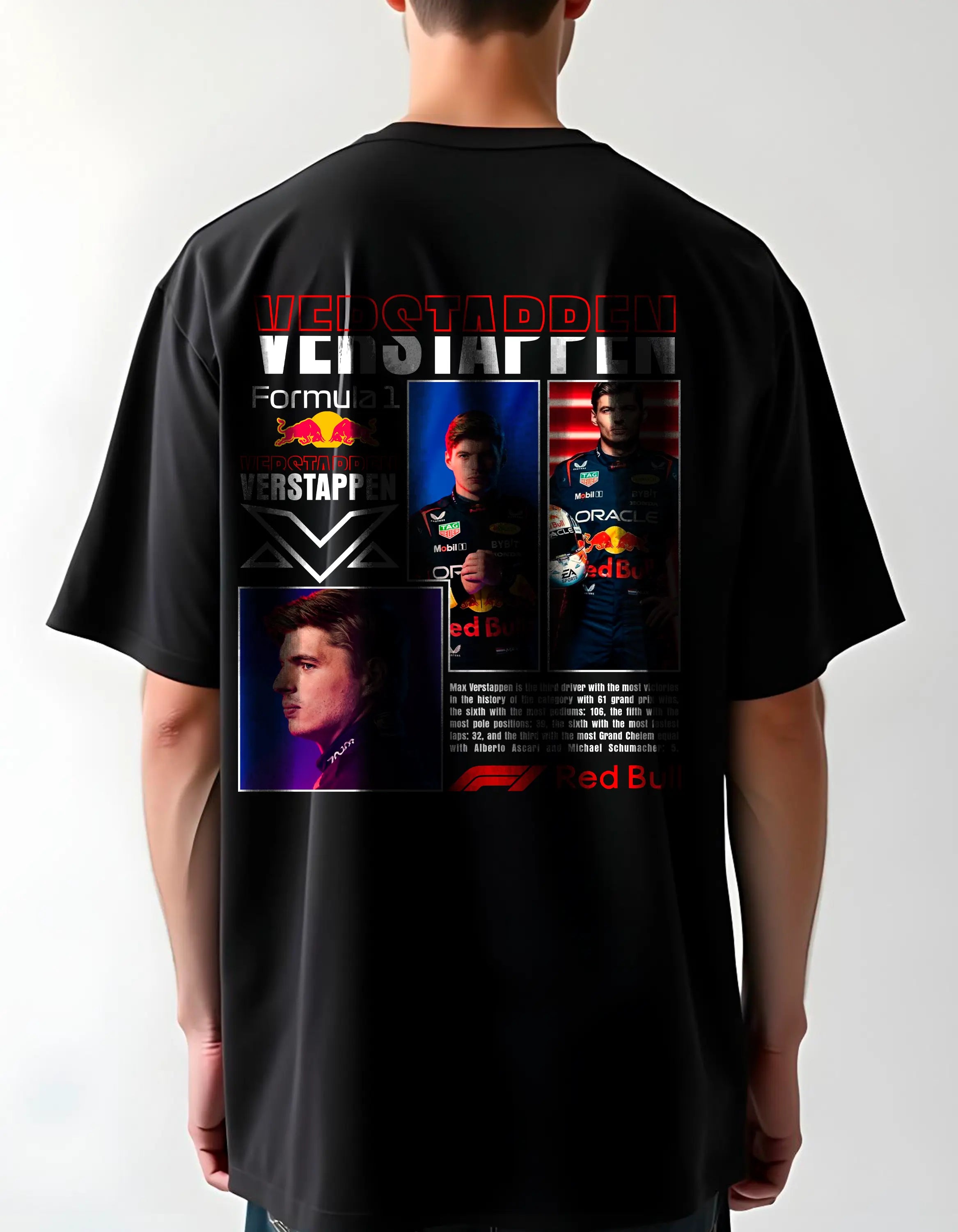 Playera oversize - Max Verstappen HOODEE