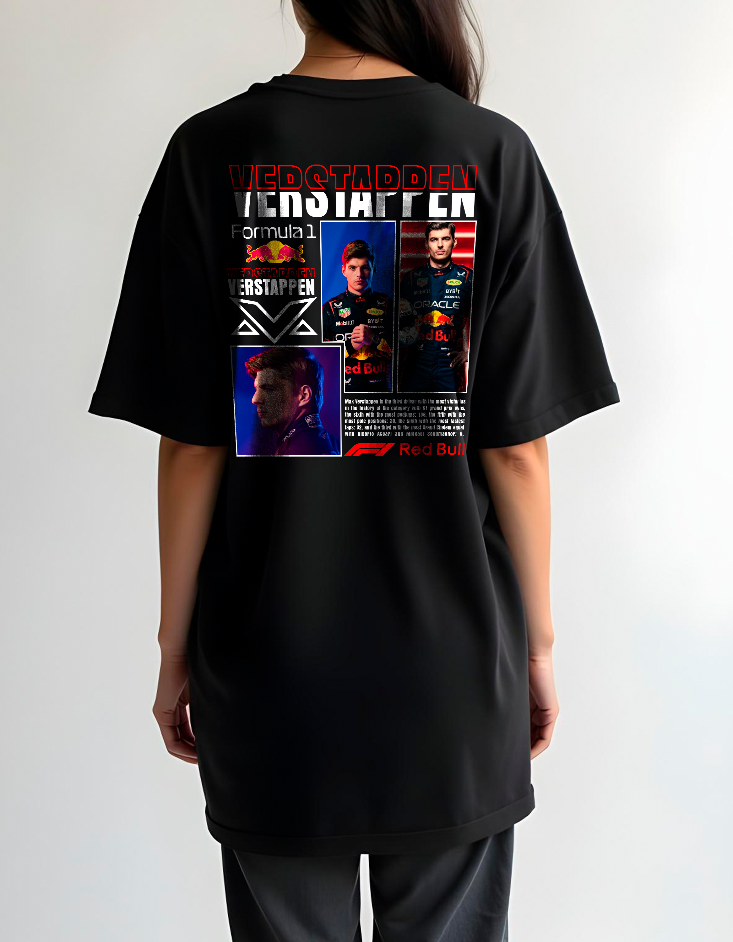 Playera oversize - Max Verstappen