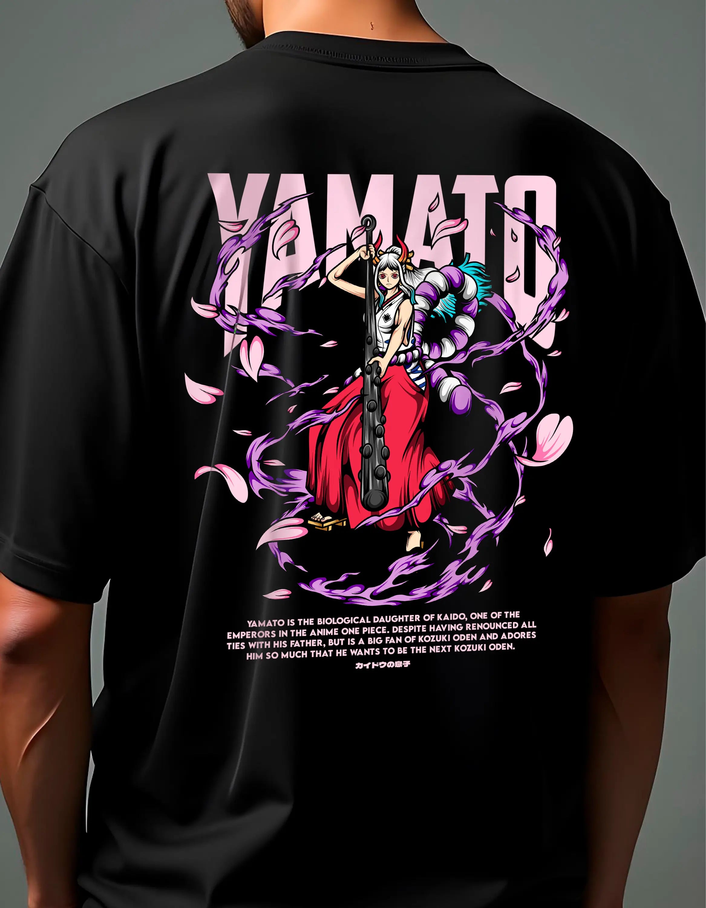 Playera oversize One piece - Yamato #1 HOODEE