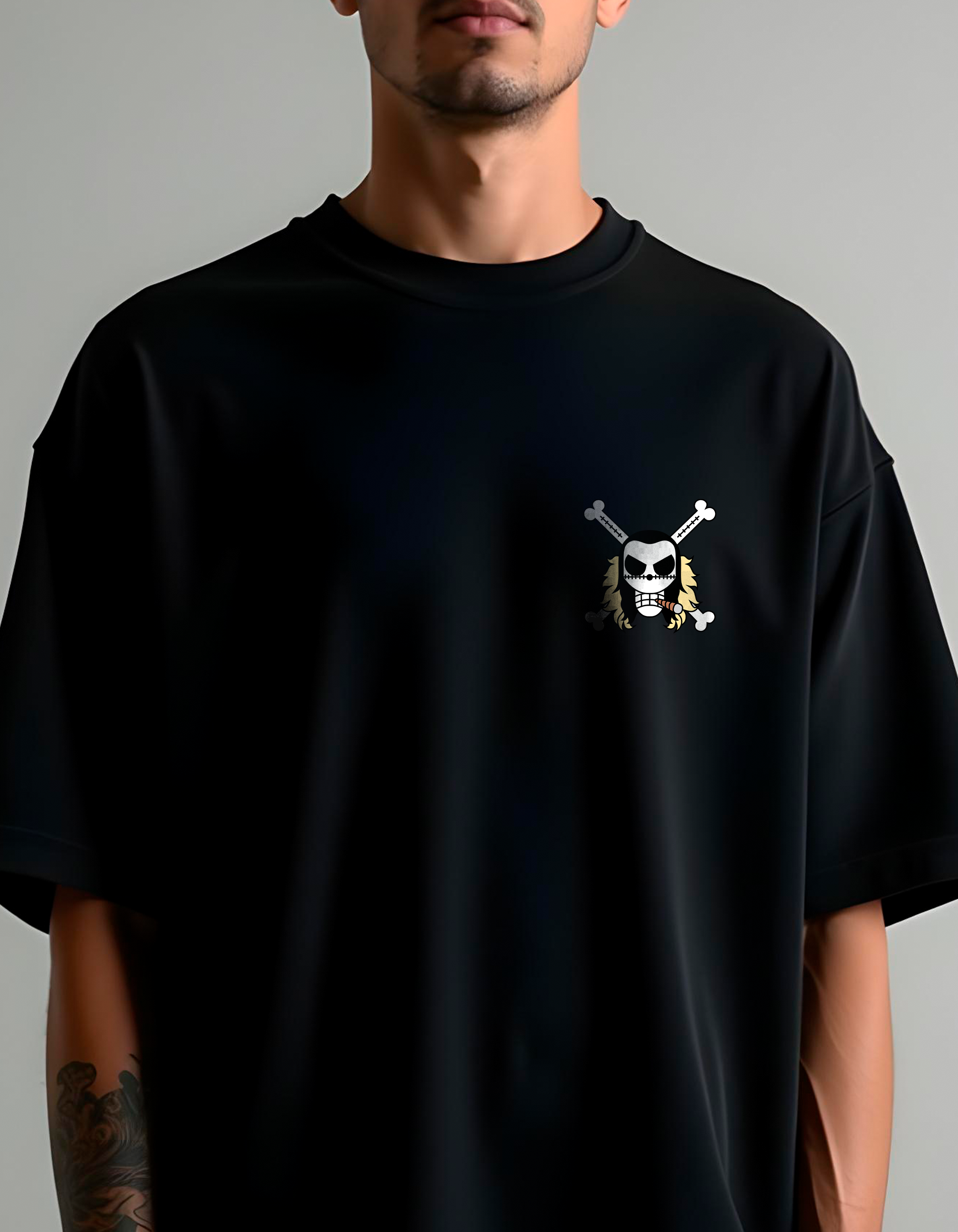 Playera oversize One piece - Crocodile #1