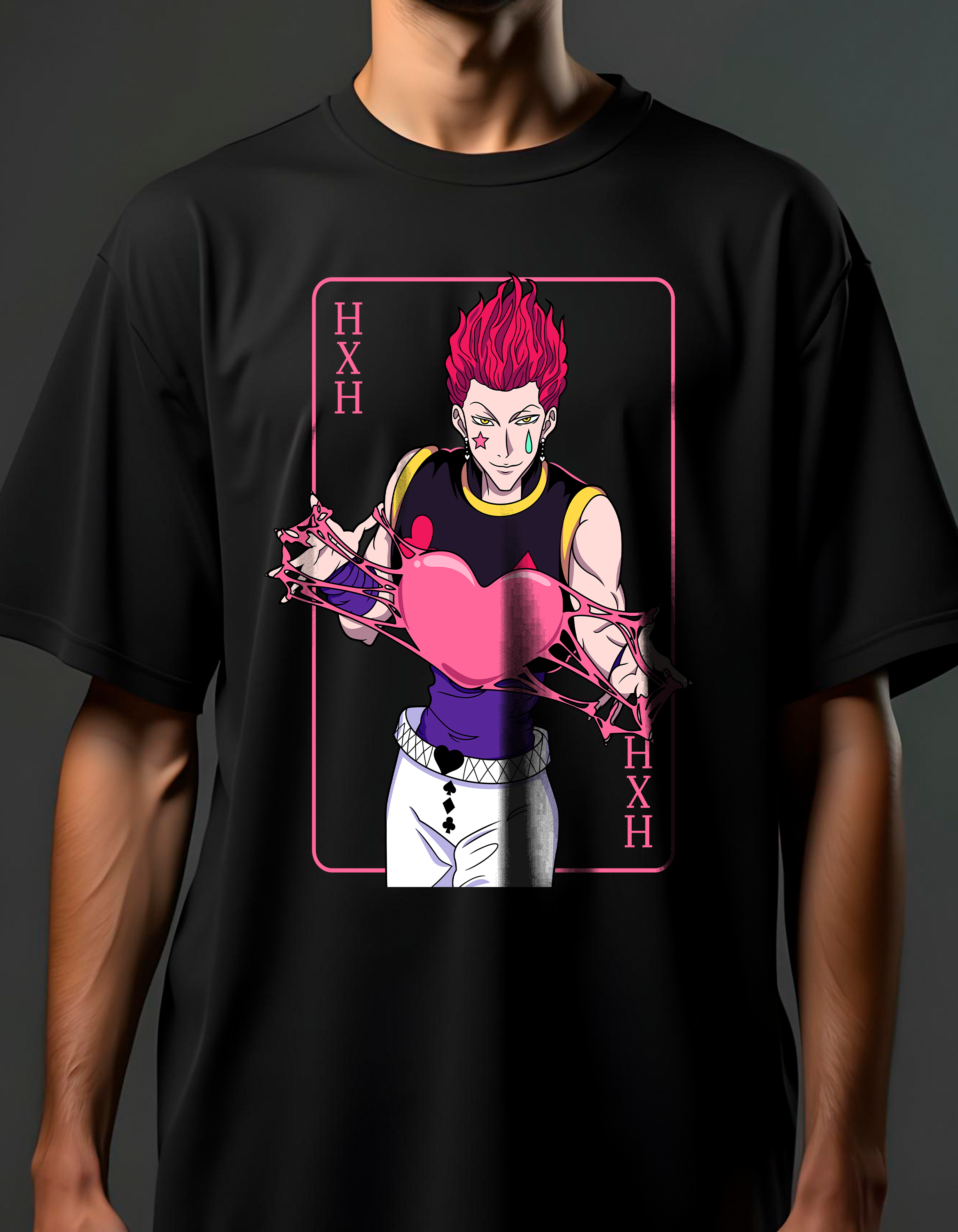 Playera oversize Hunter x Hunter - Hisoka #1