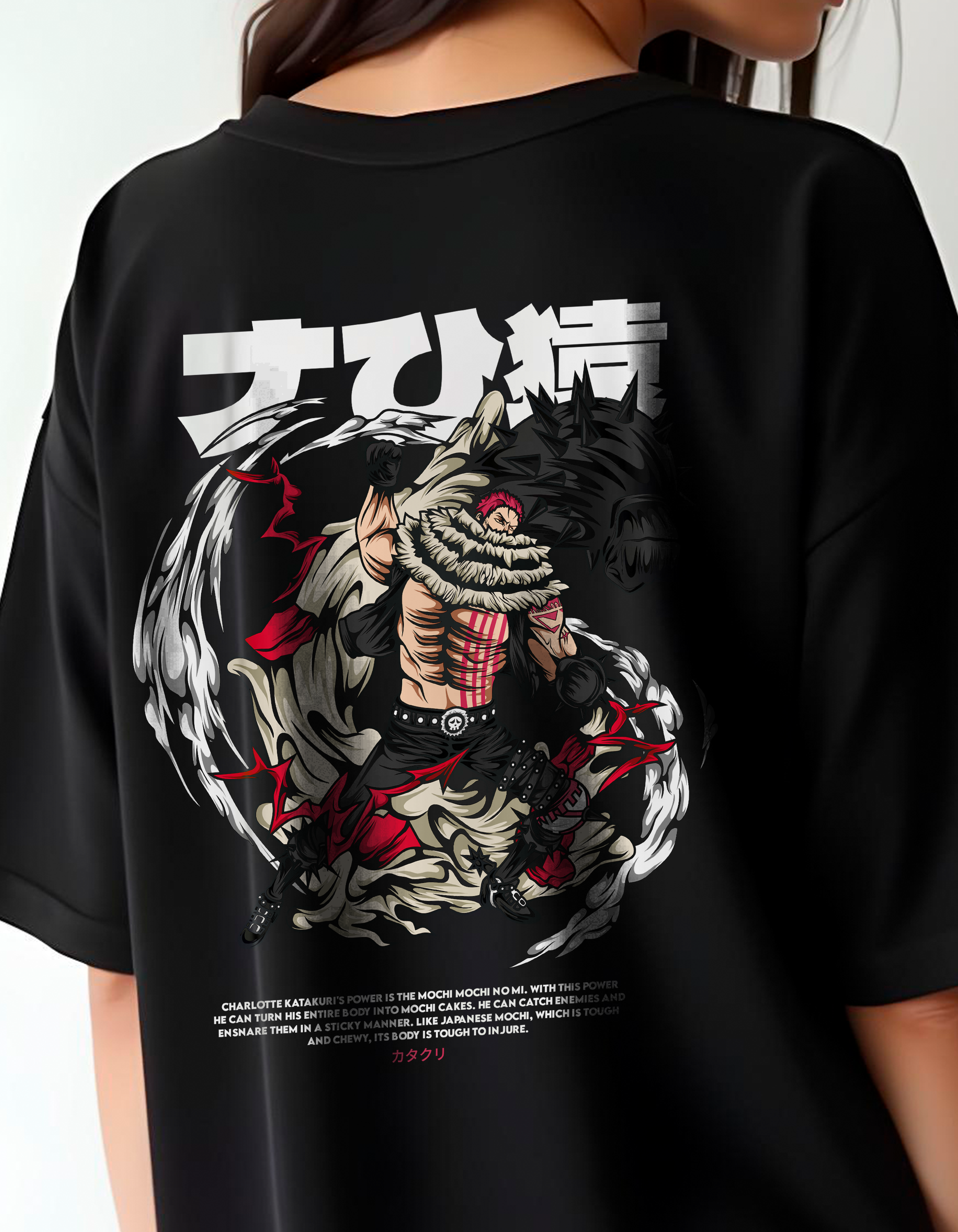 Playera oversize One piece - Katakuri #1