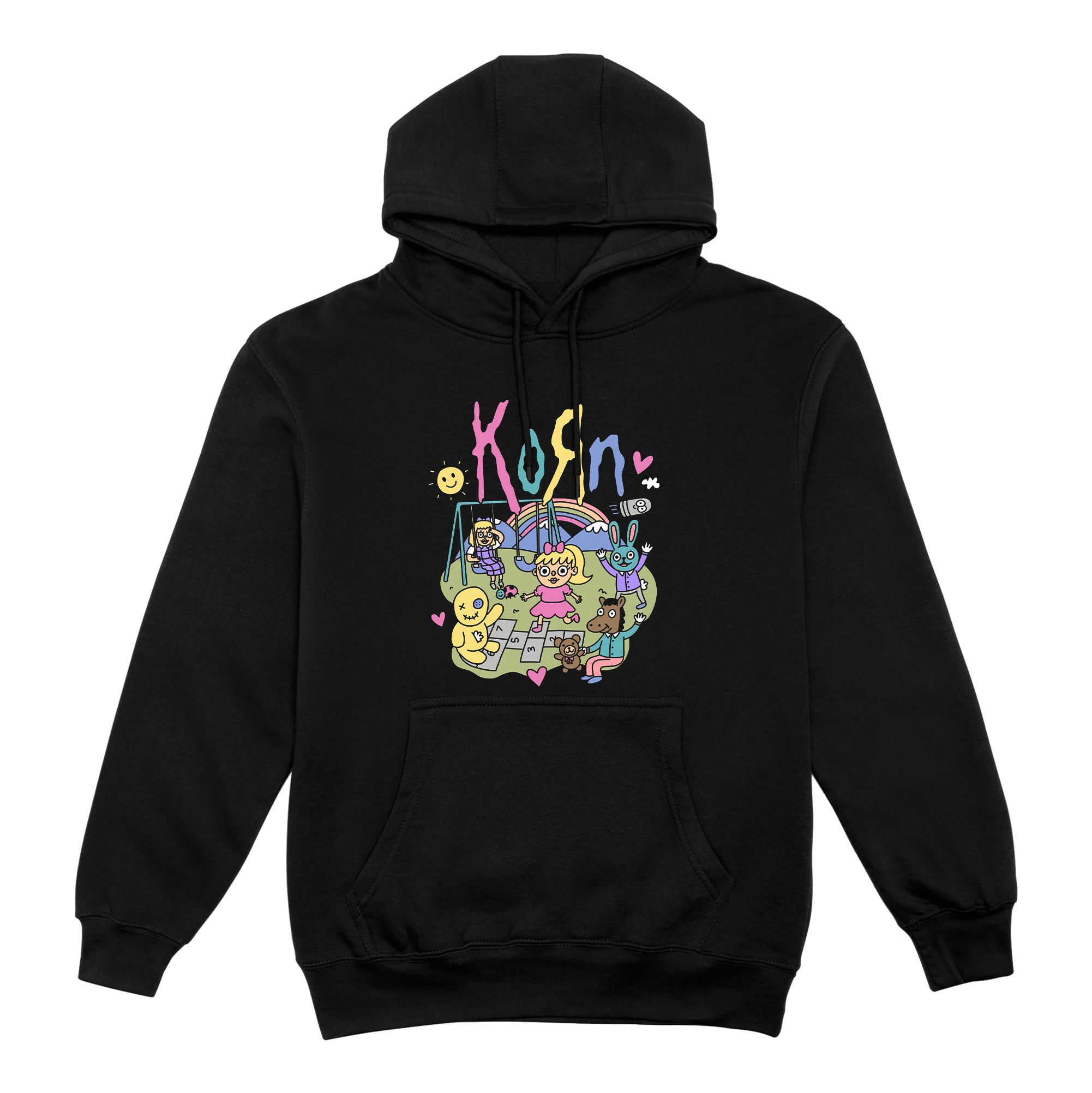 Hoodie de Korn negro