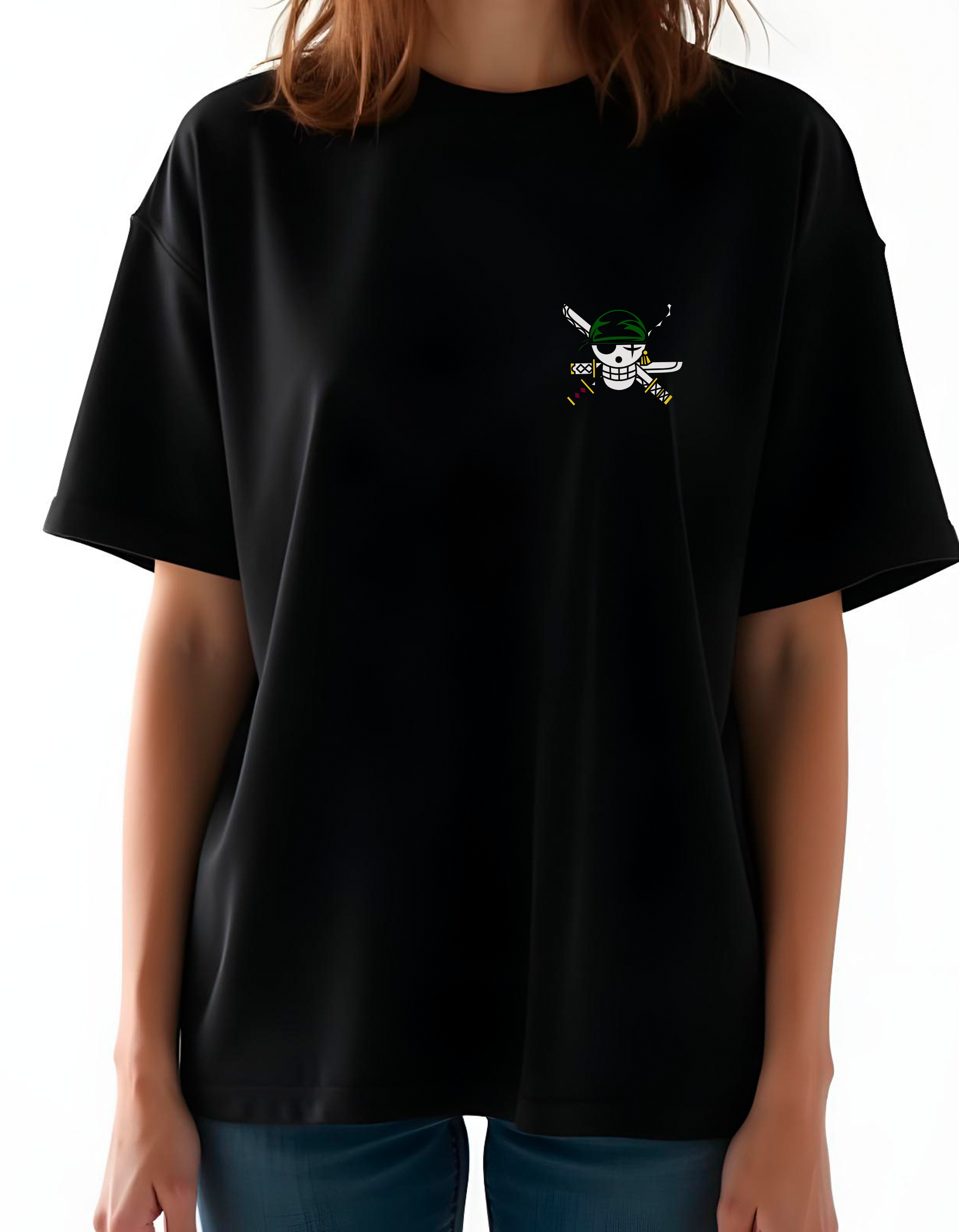 Playera oversize One piece - Roronoa Zoro #4
