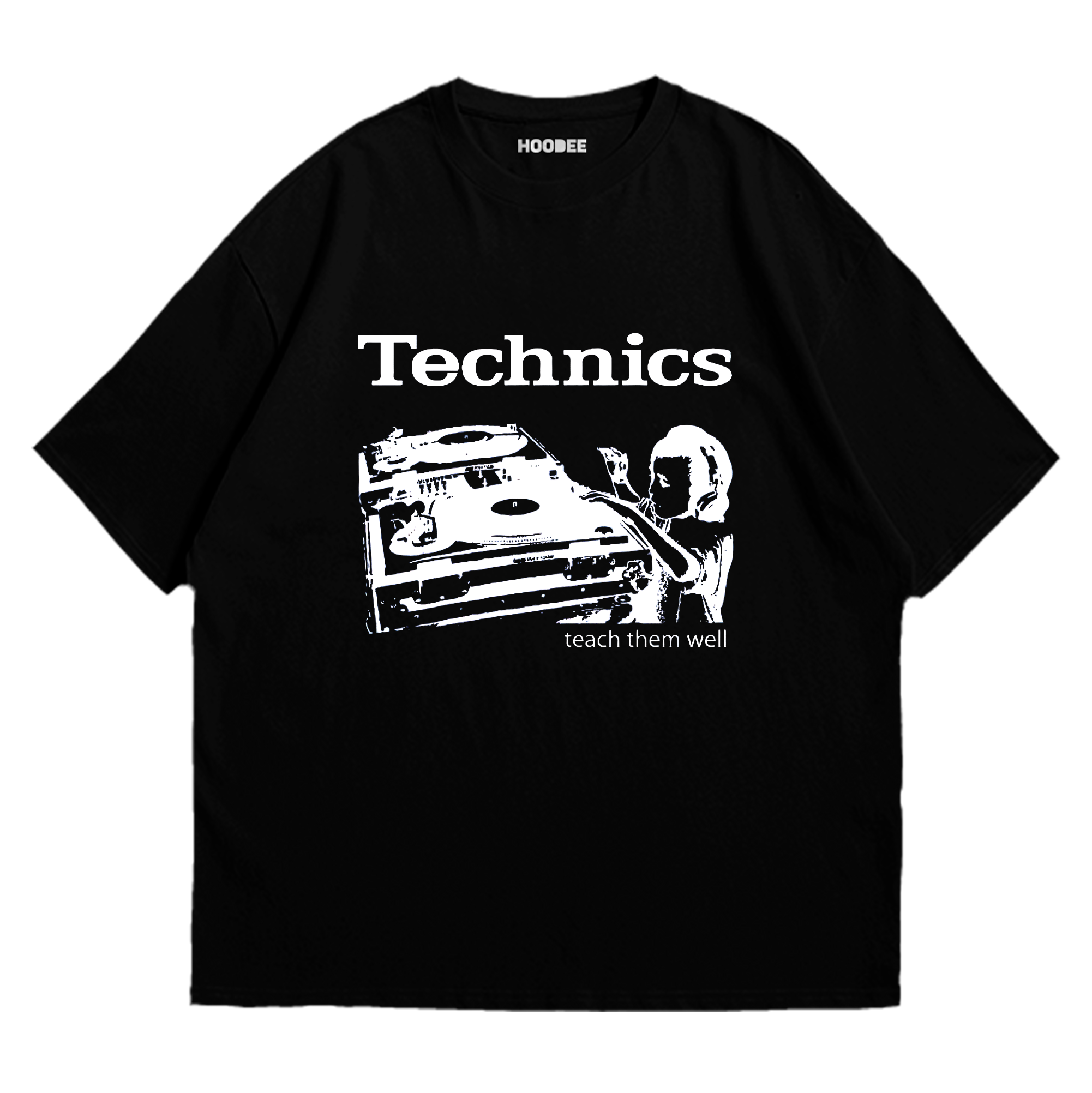 Playera oversize Tech